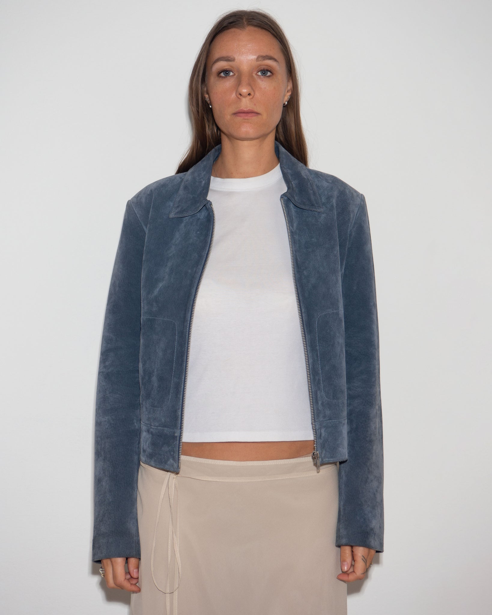 Suede Leather Jacket