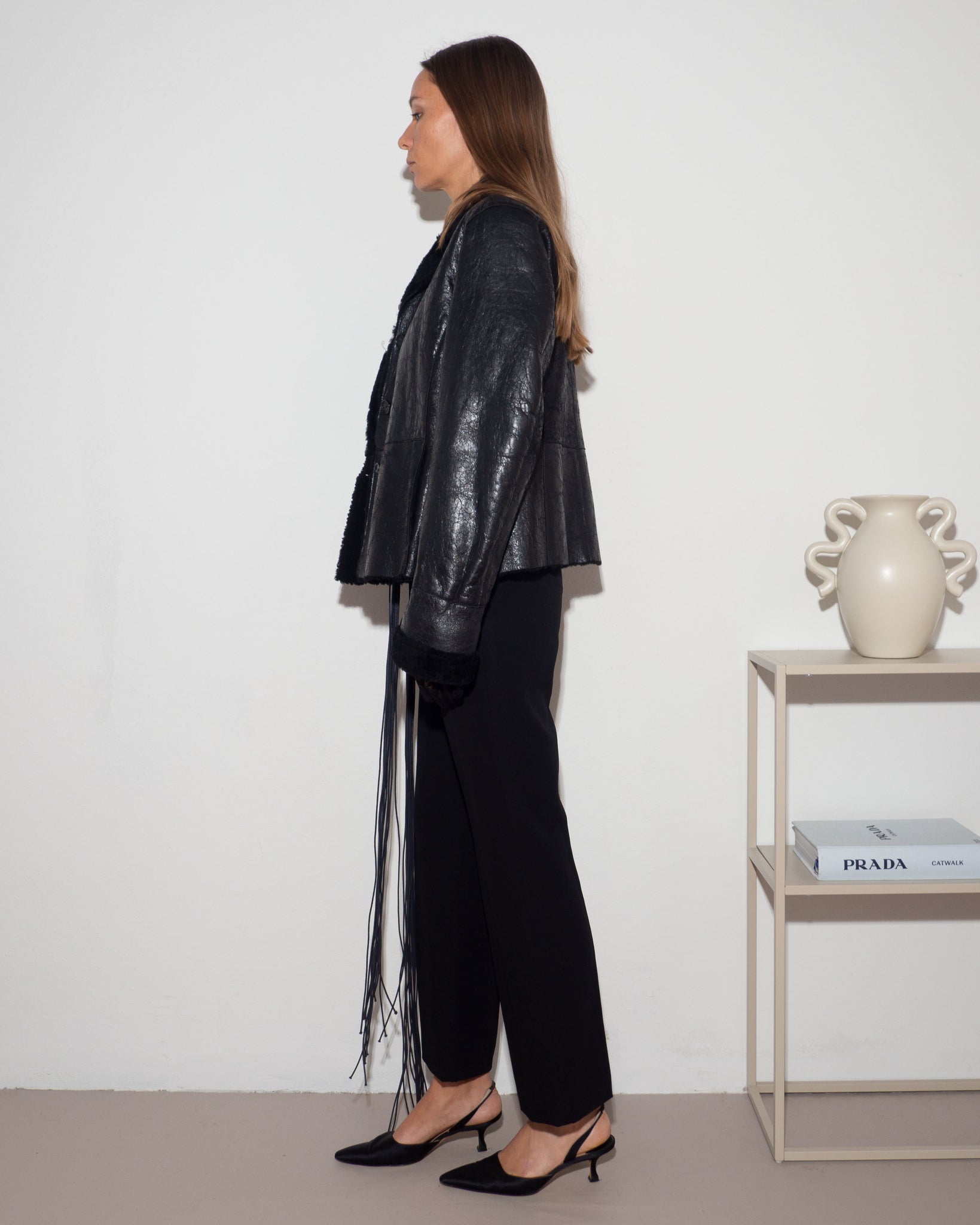 Black Shearling Jacket
