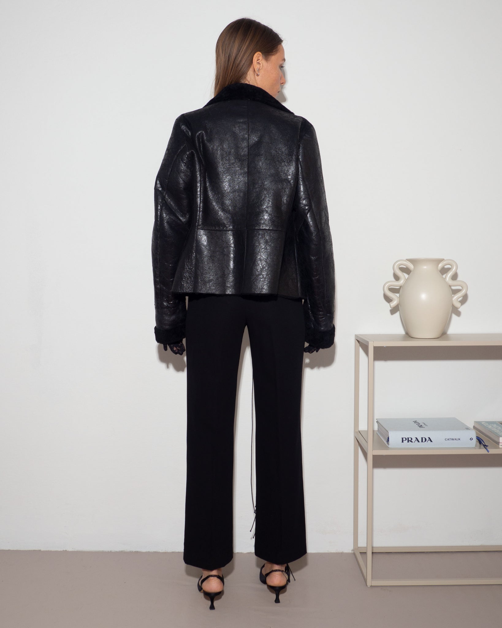 Black Shearling Jacket