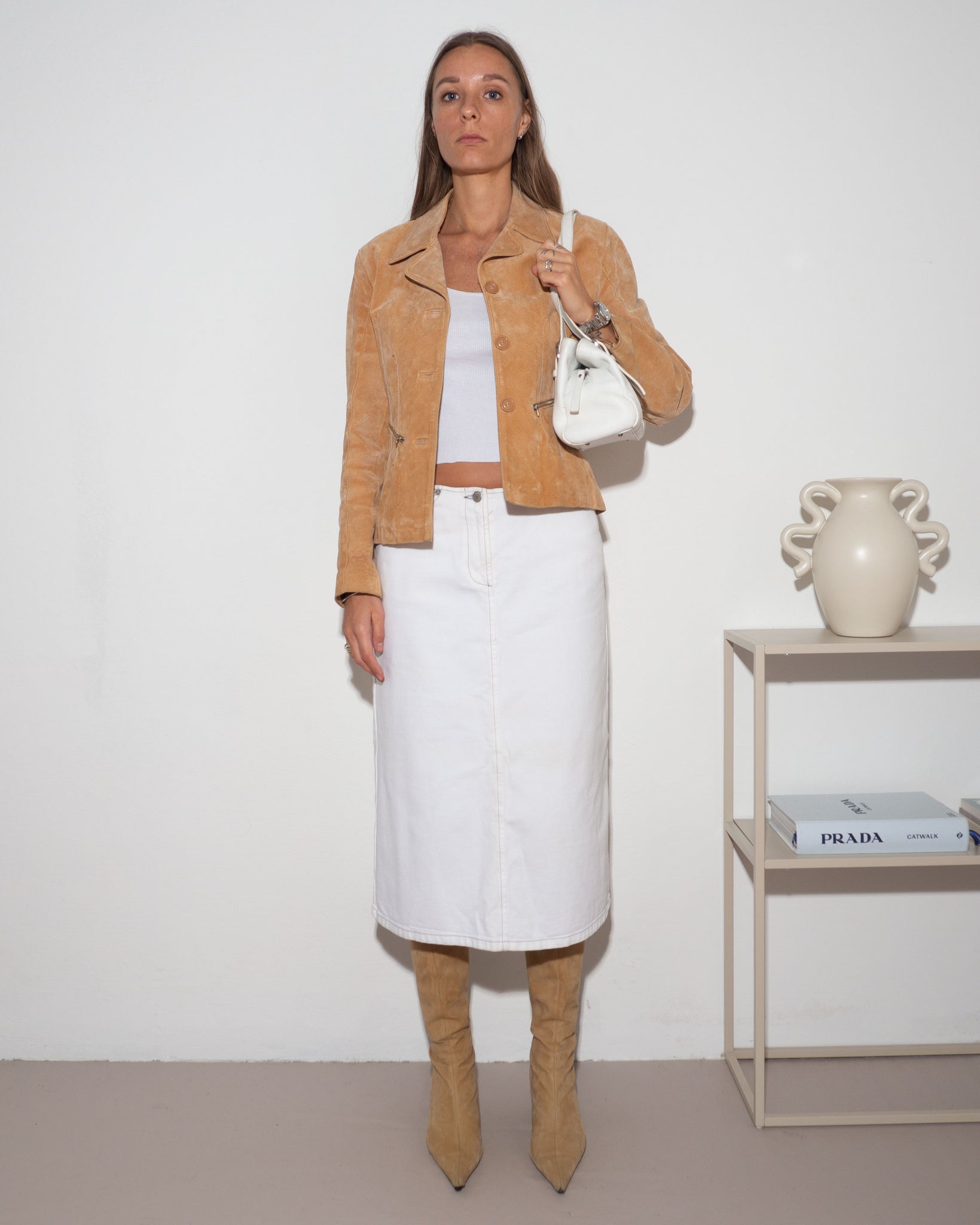 Max Mara Denim Skirt