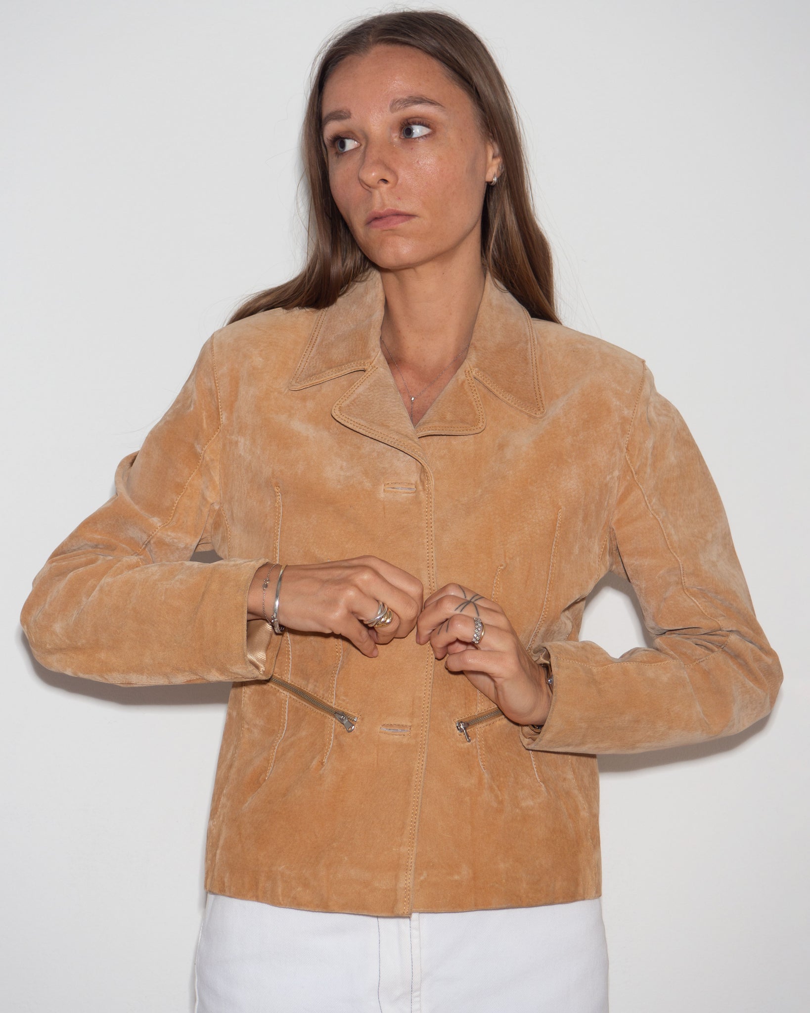 Suede Leather Jacket