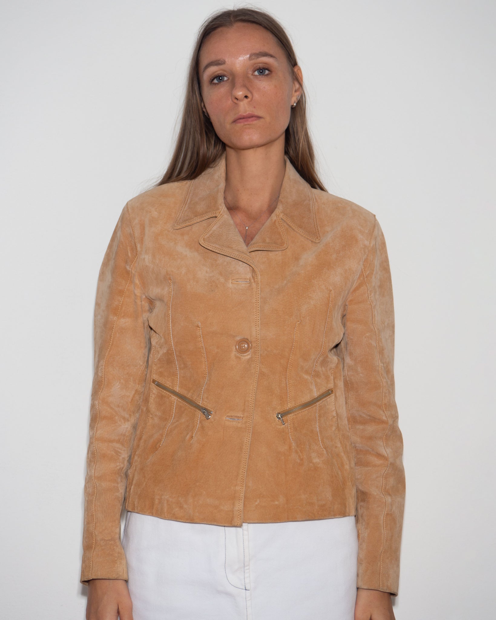 Suede Leather Jacket