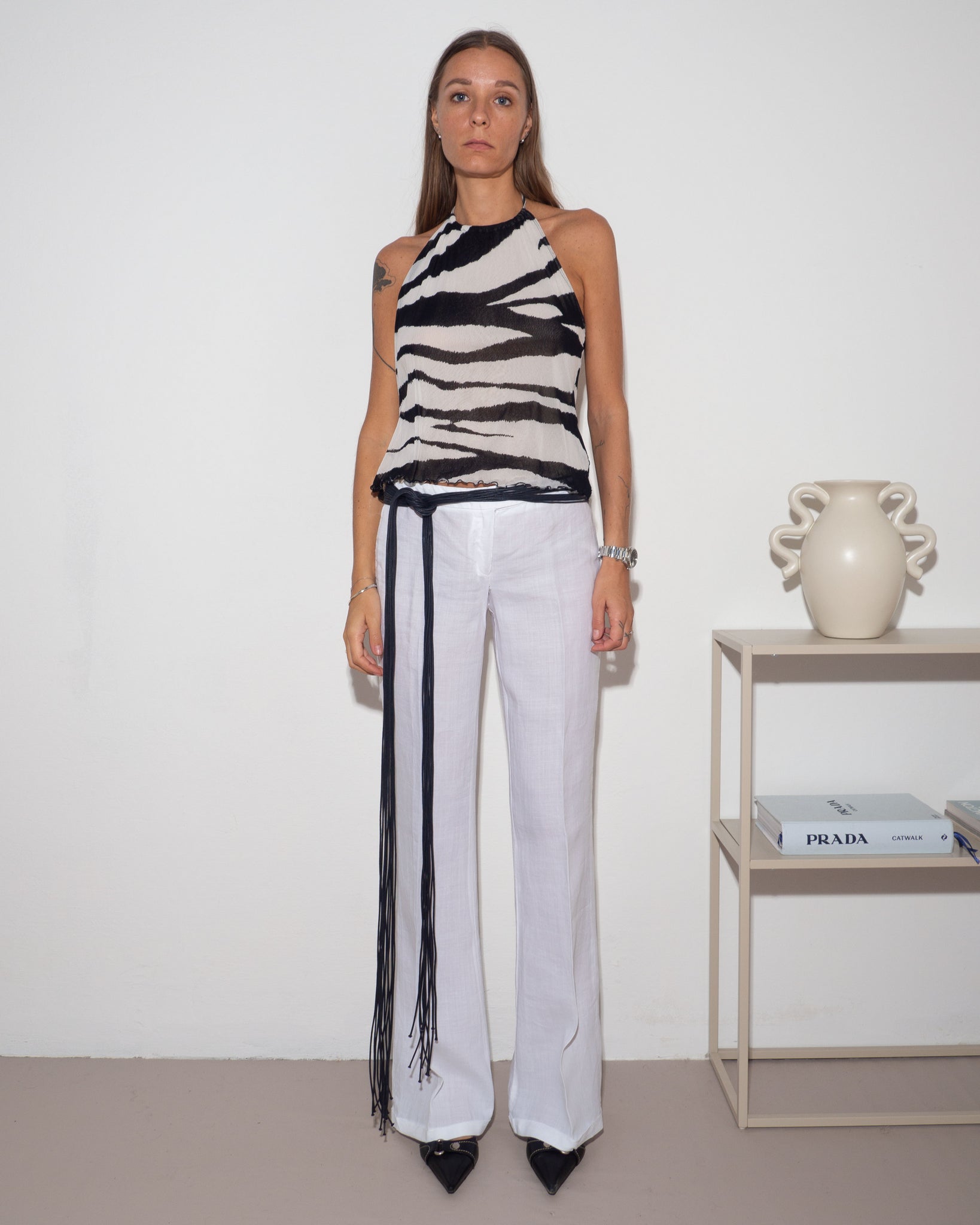 Moschino Zebra Top
