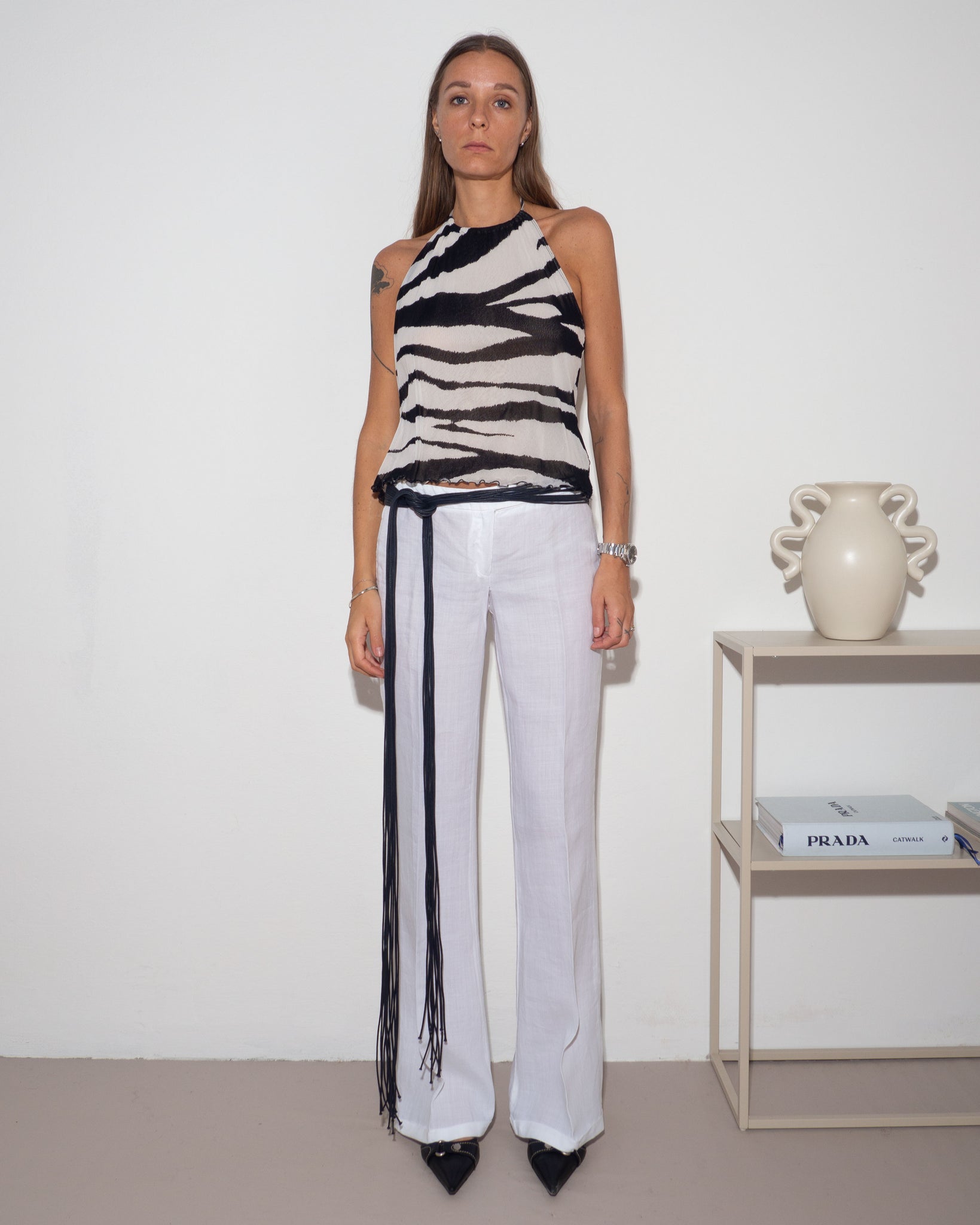 Moschino Zebra Top