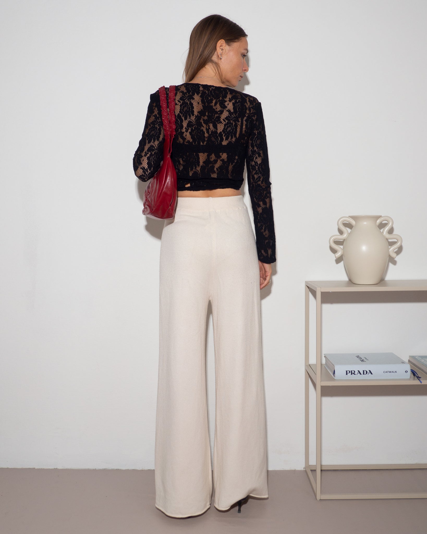 Mariella Burani Lace Shrug