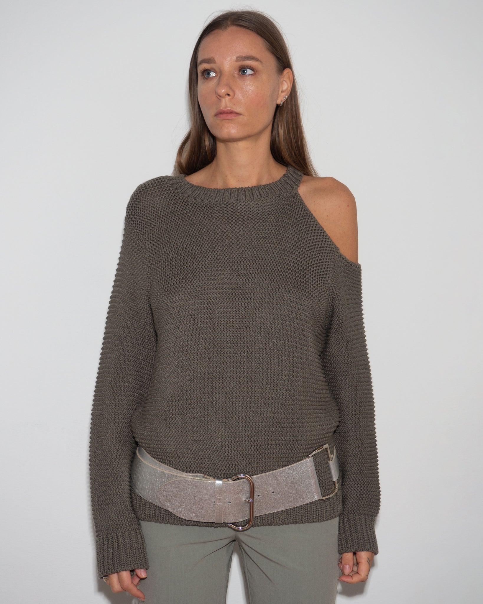Cold Shoulder Knit
