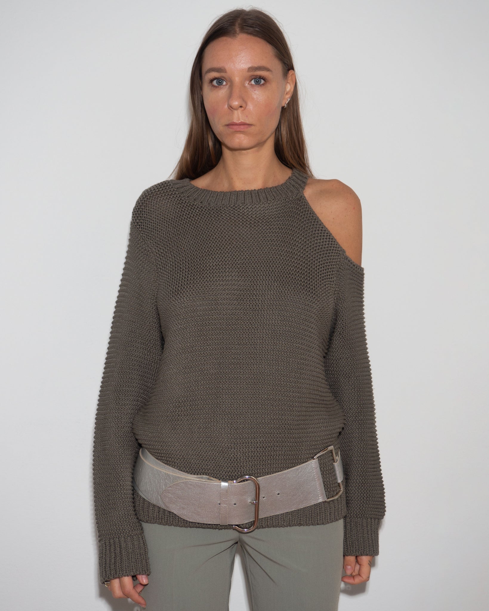 Cold Shoulder Knit