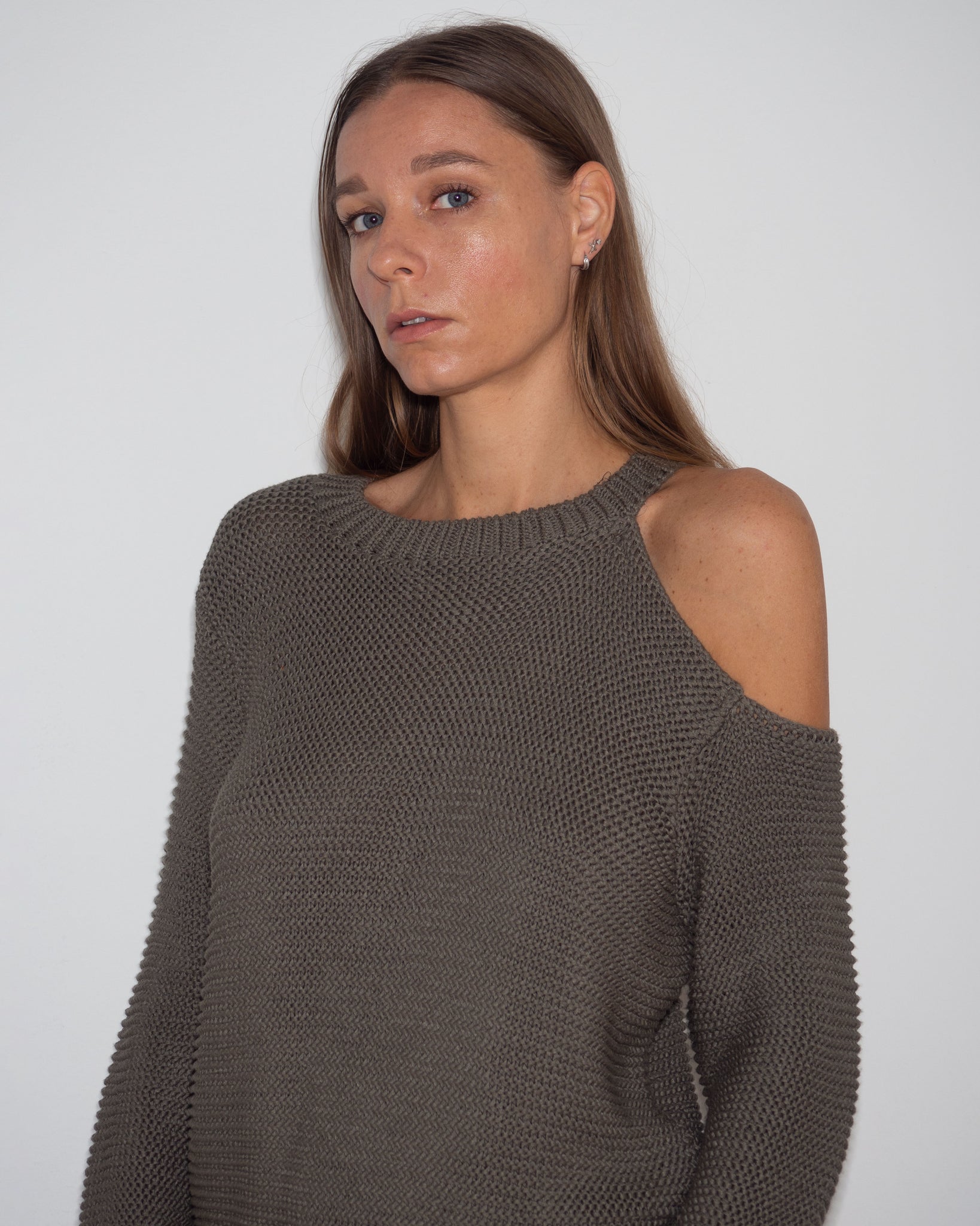 Cold Shoulder Knit