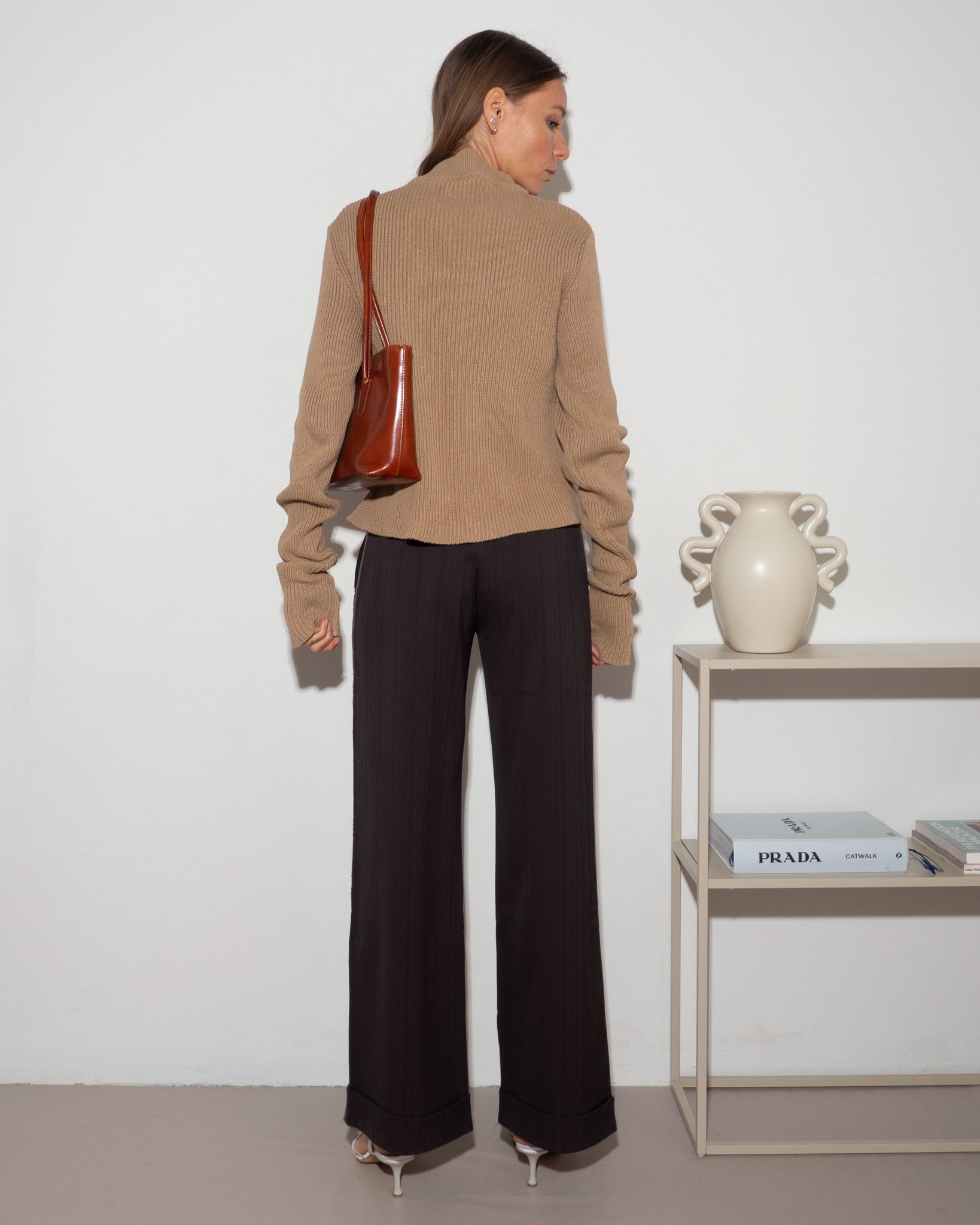 Wool Blend Trousers