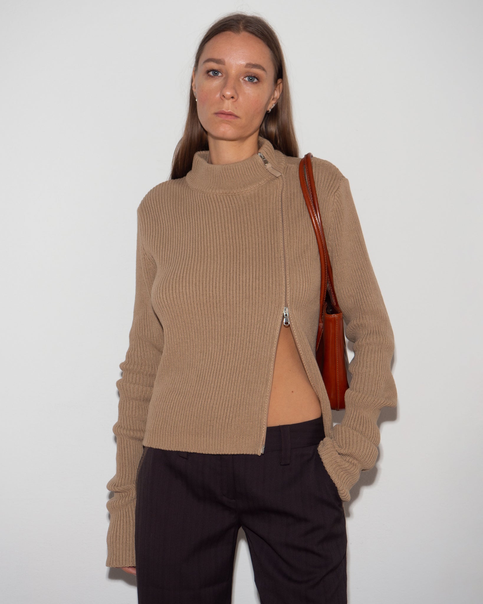 Benetton Zip Cardigan