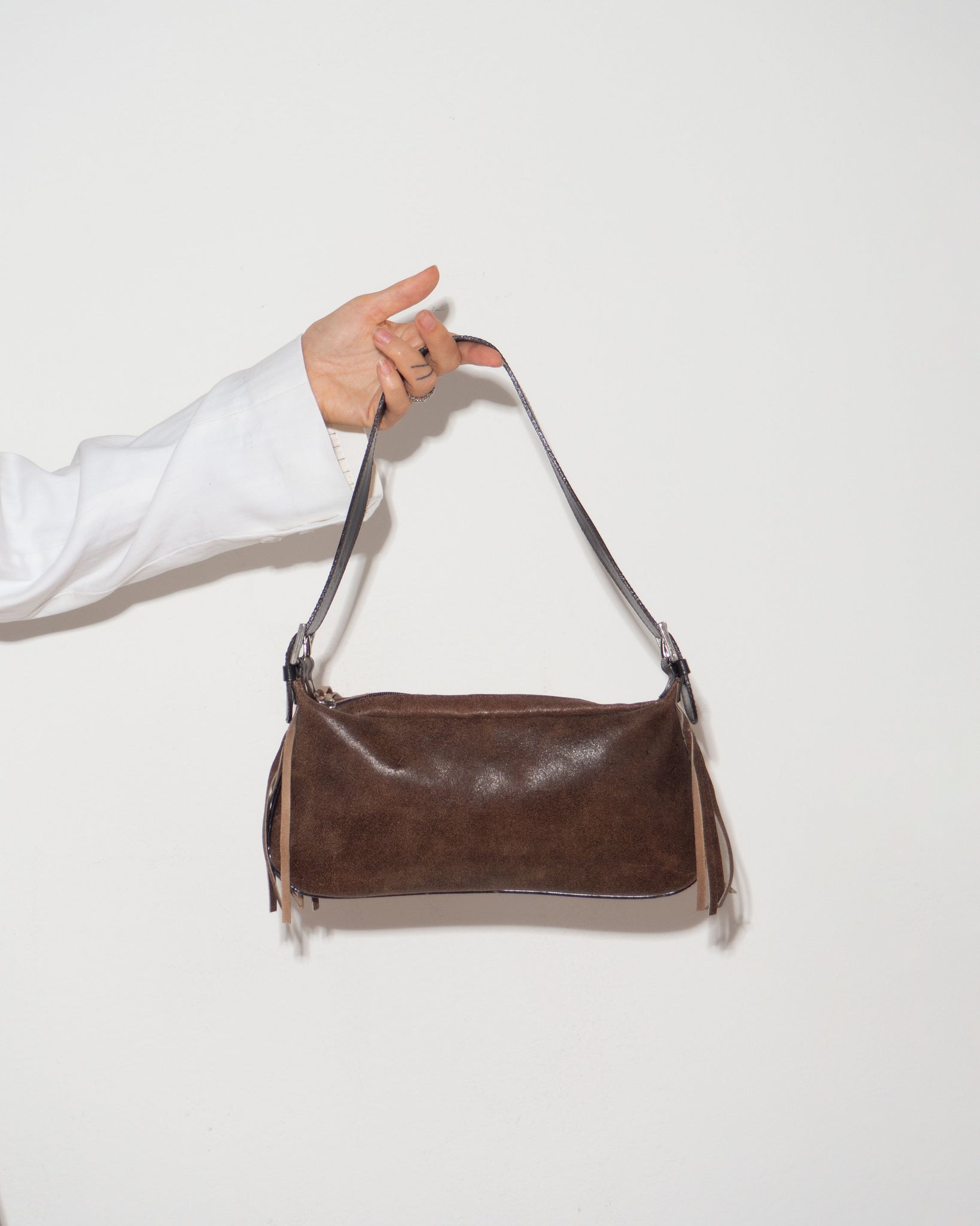 Worn Leather Bag