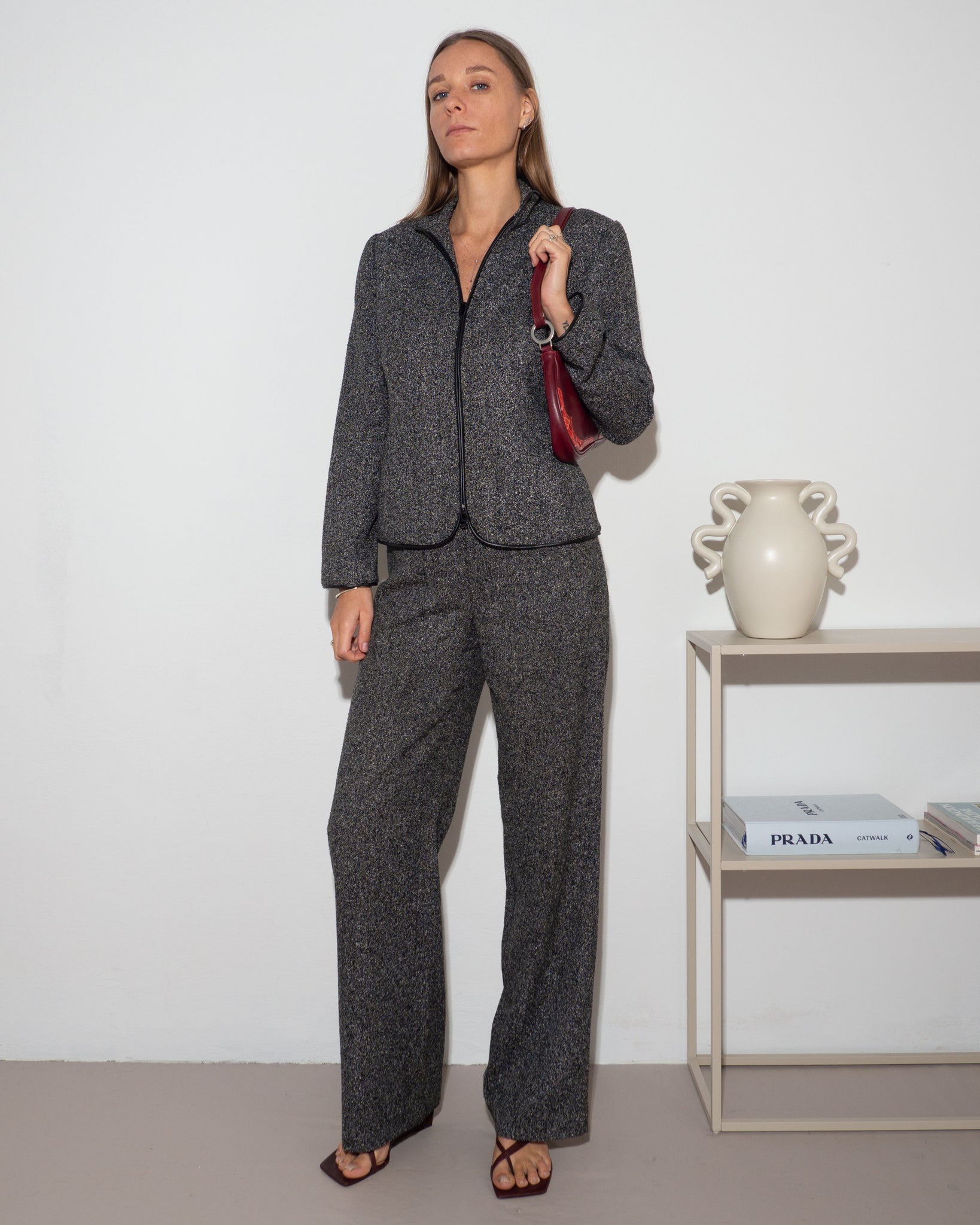 Gray Pant Suit