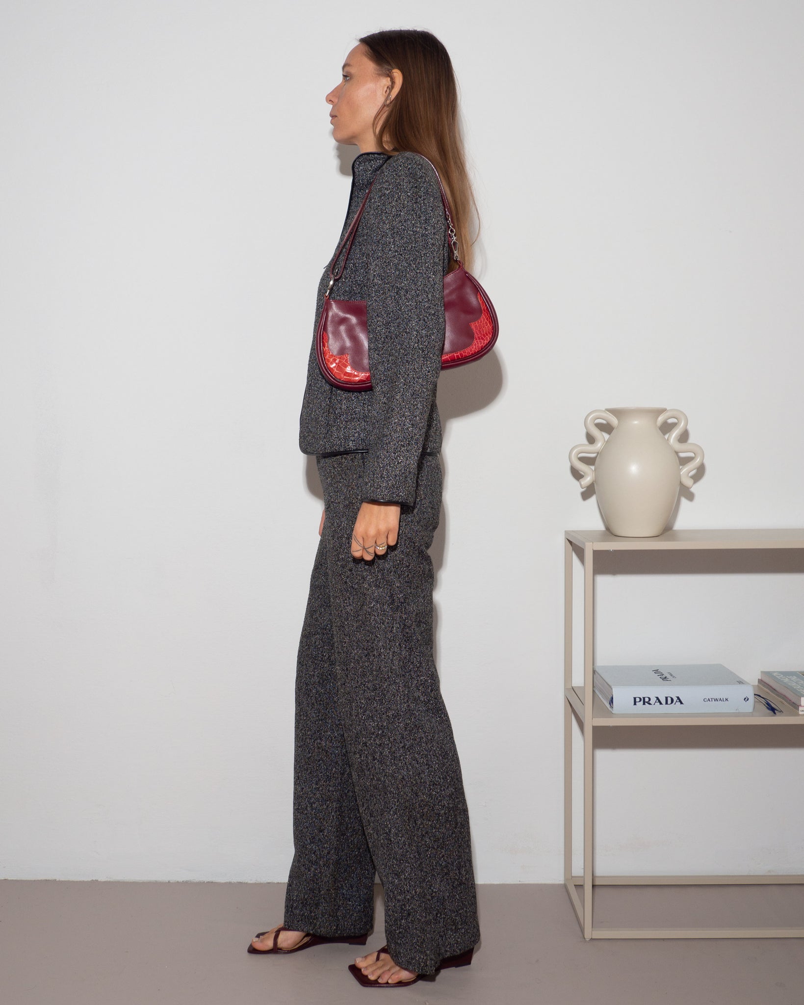 Gray Pant Suit