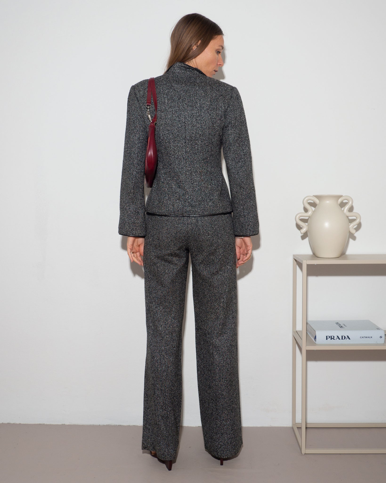 Gray Pant Suit