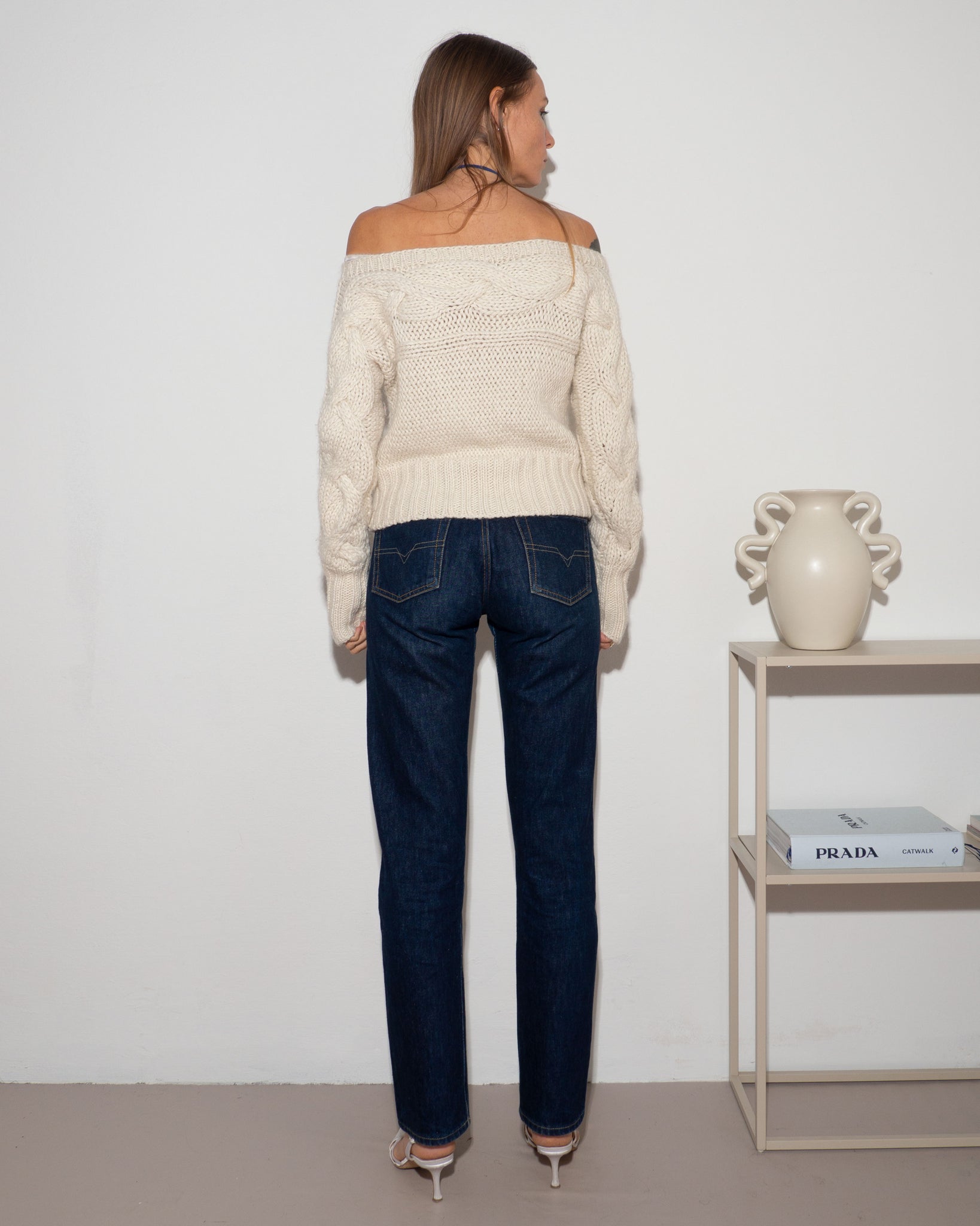 Cold Shoulder Knit