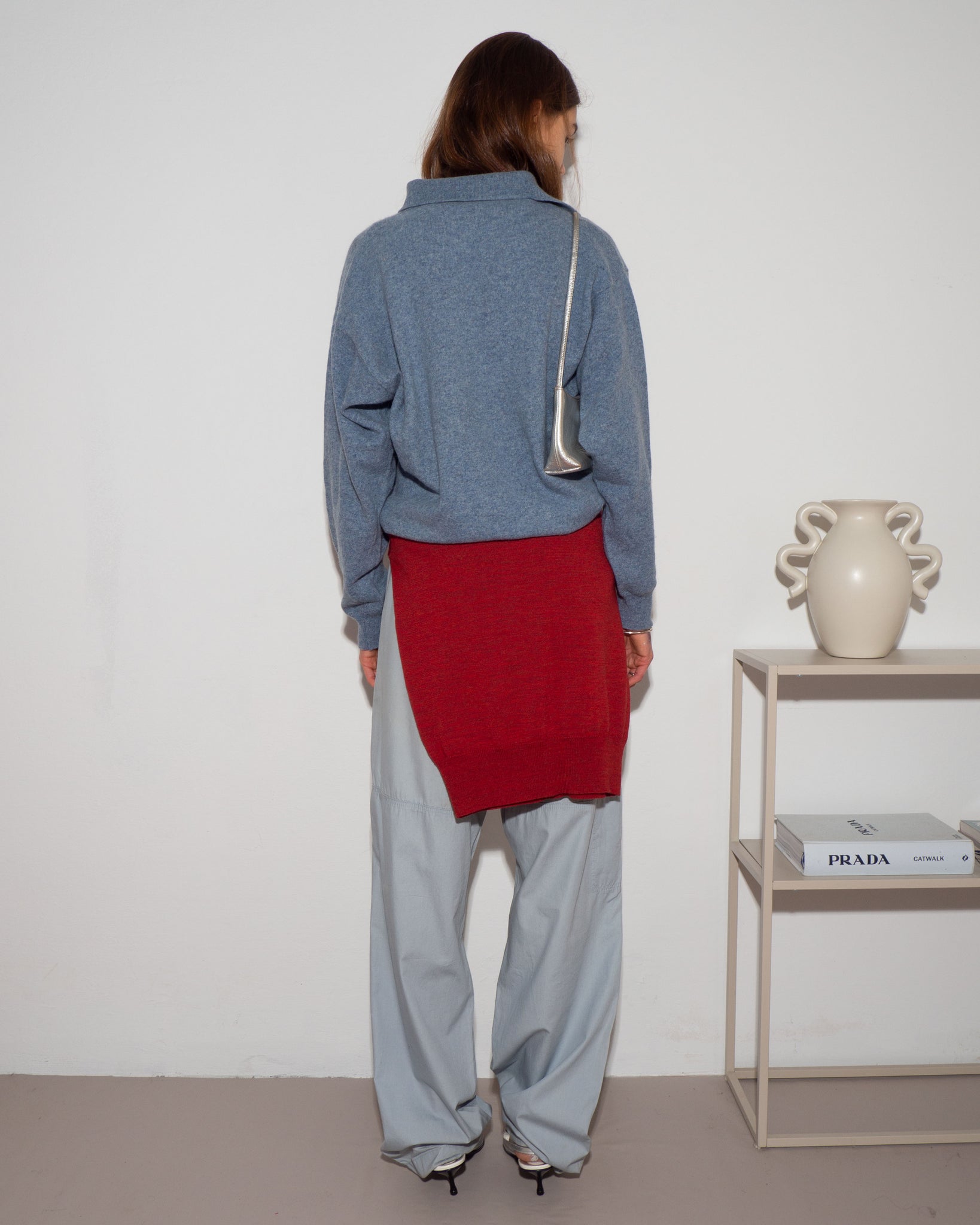 Steel Polo Knit