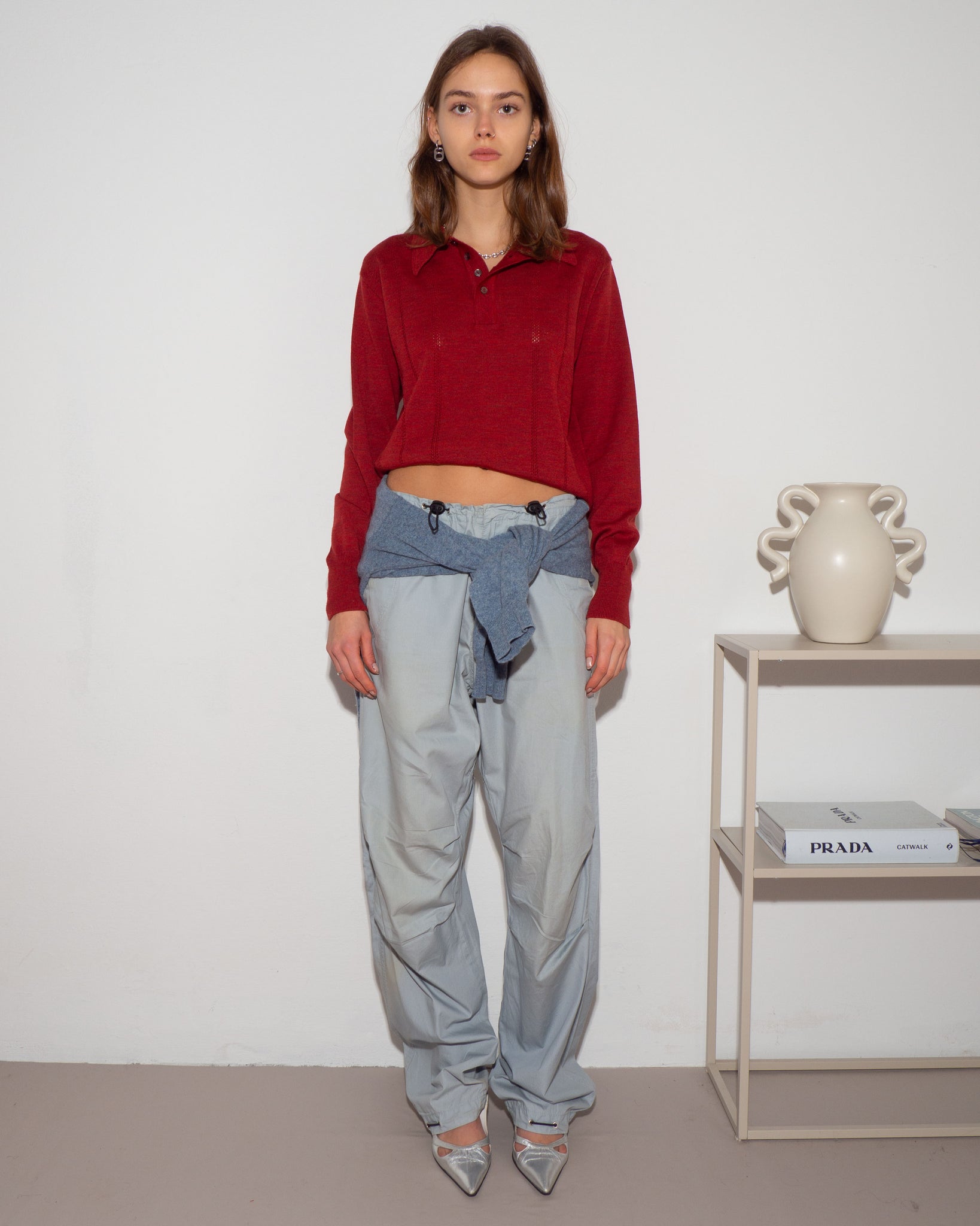 Wool Polo Knit