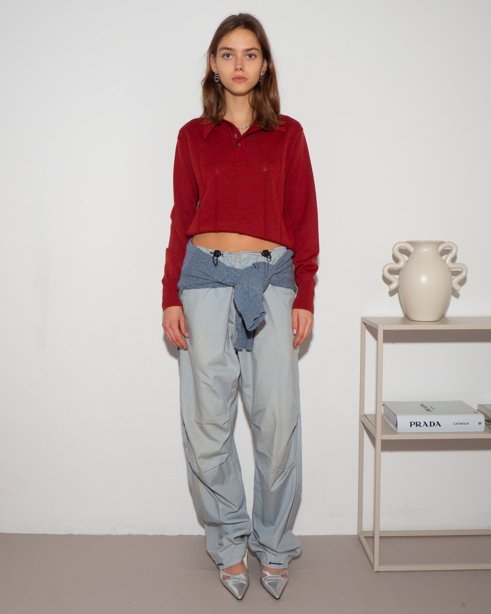 Wool Polo Knit