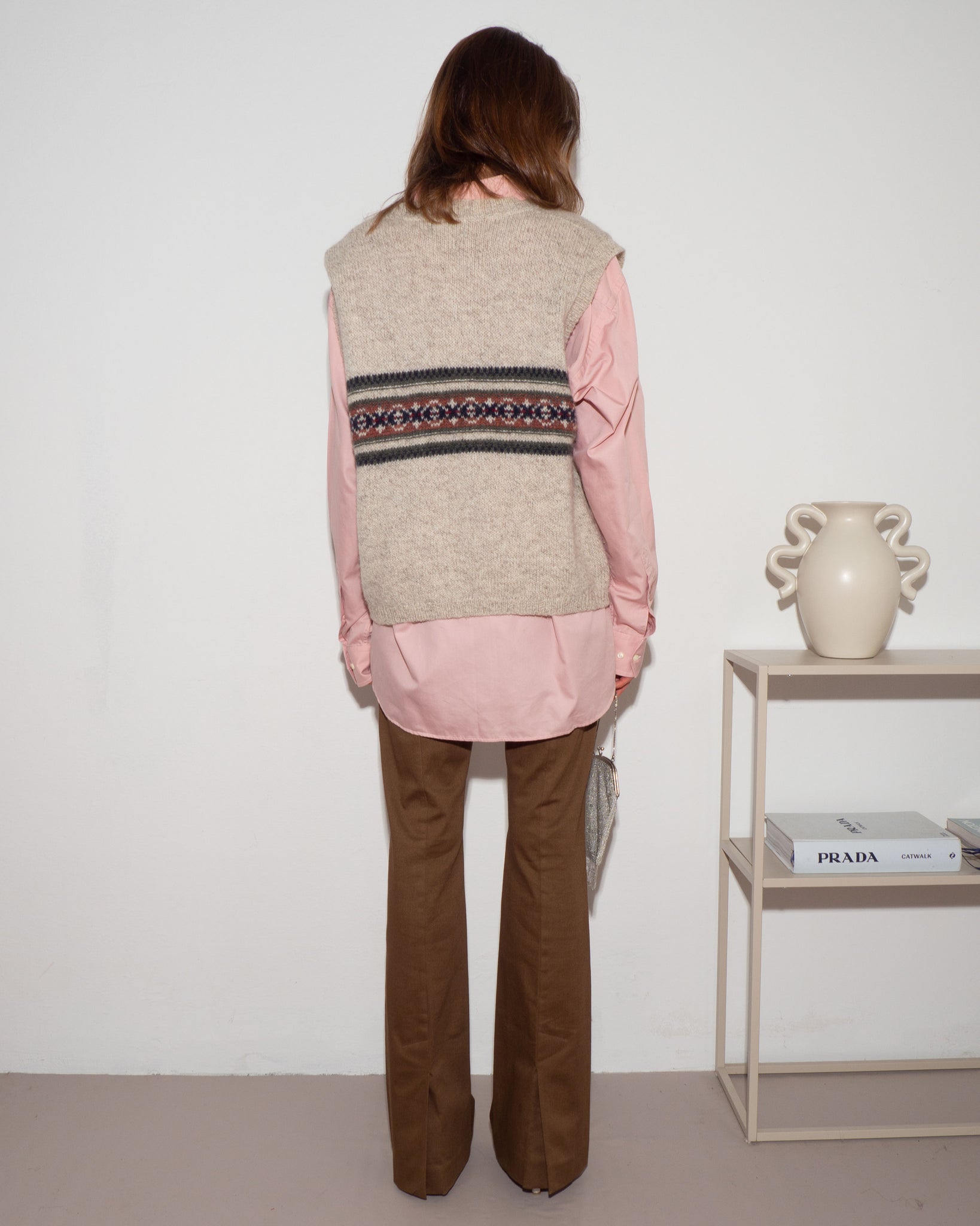 Sleeveless Knit Vest (Made in USA)