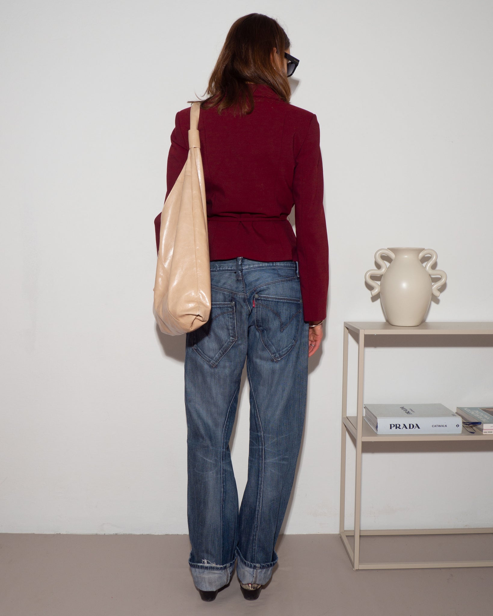 Alysi Belted Blazer