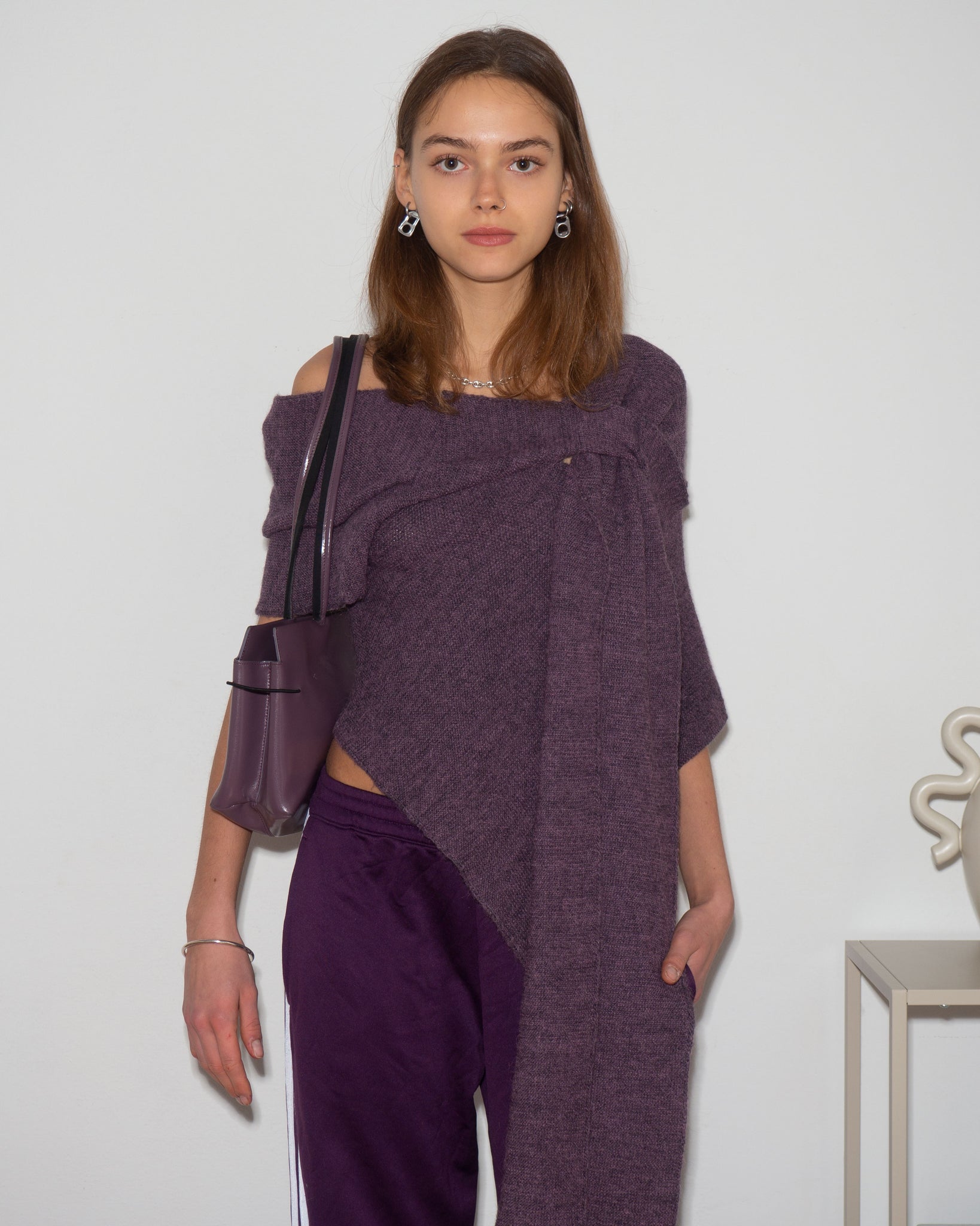 Asymmetric Knit Top