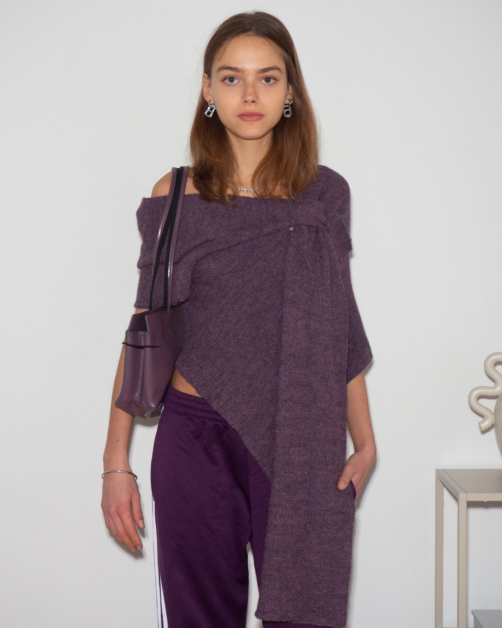 Asymmetric Knit Top