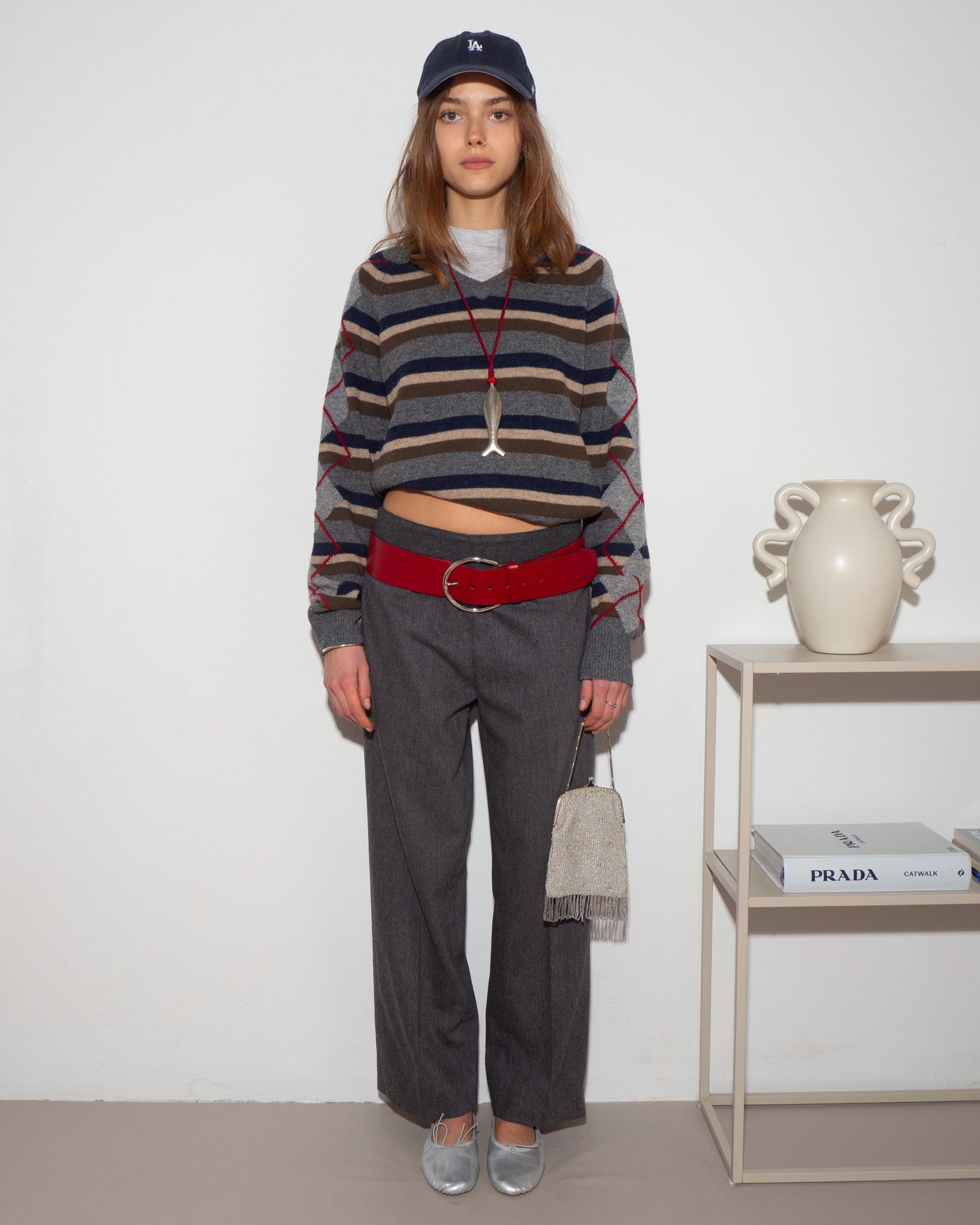 Striped Knitted Sweater