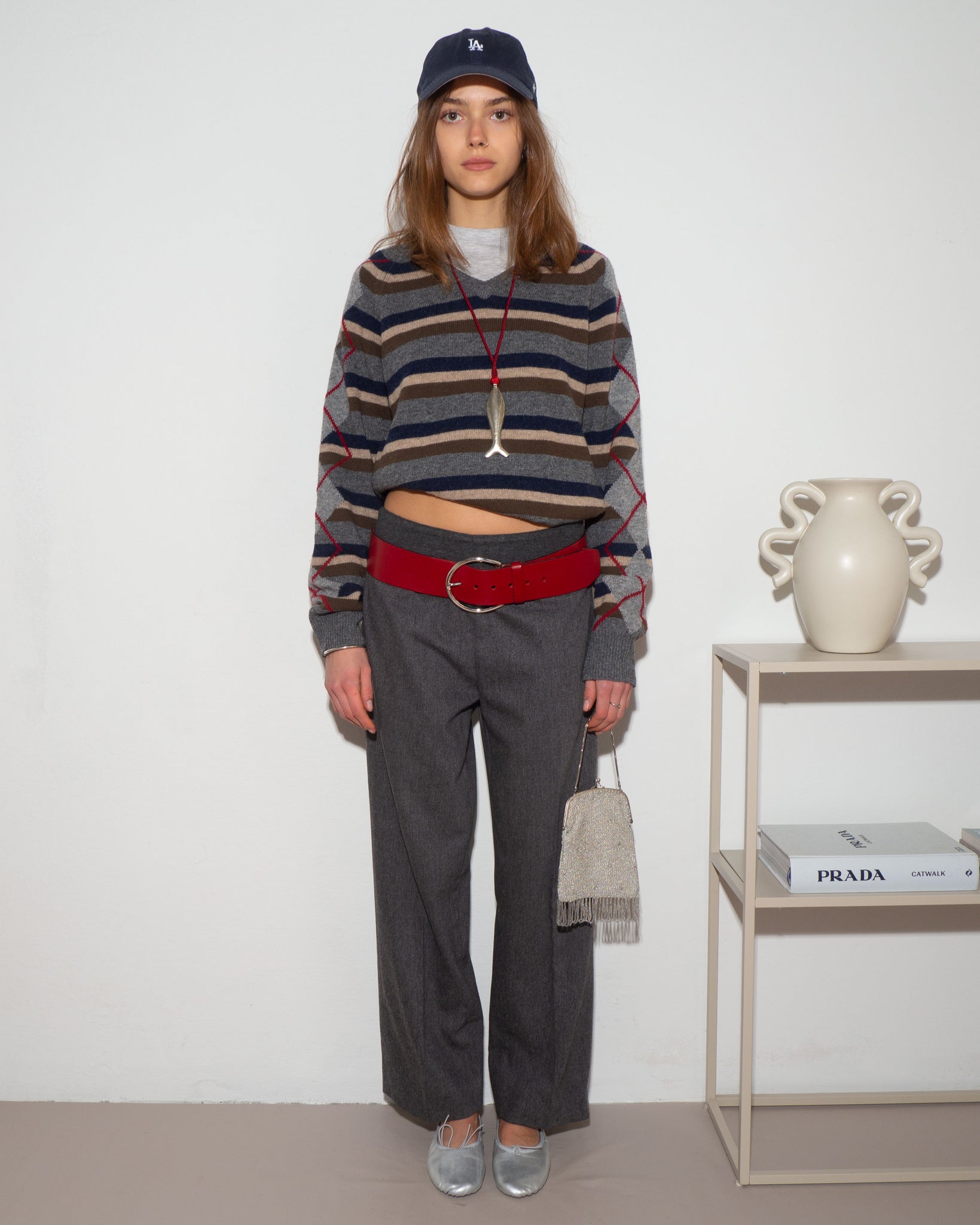 Striped Knitted Sweater