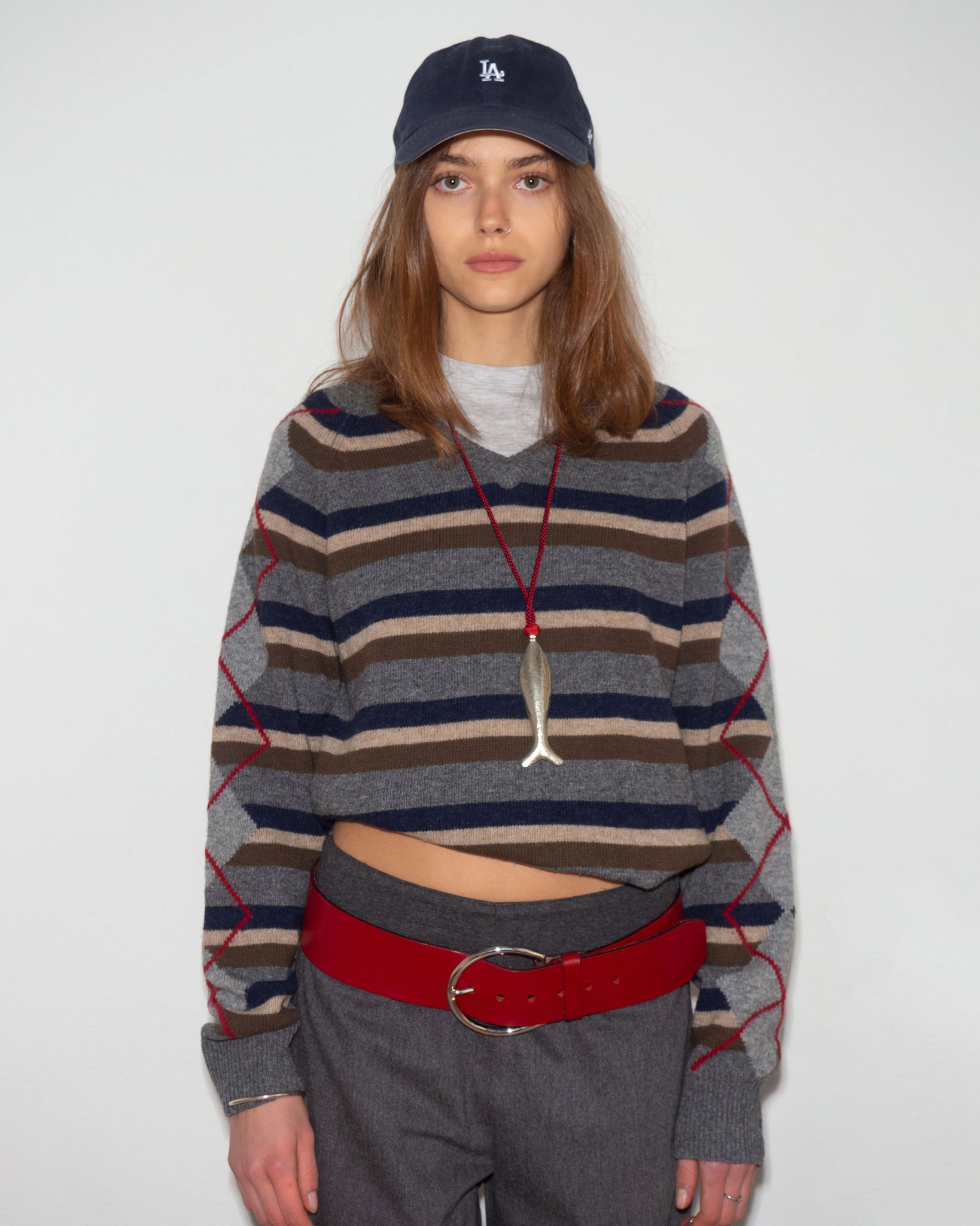 Striped Knitted Sweater