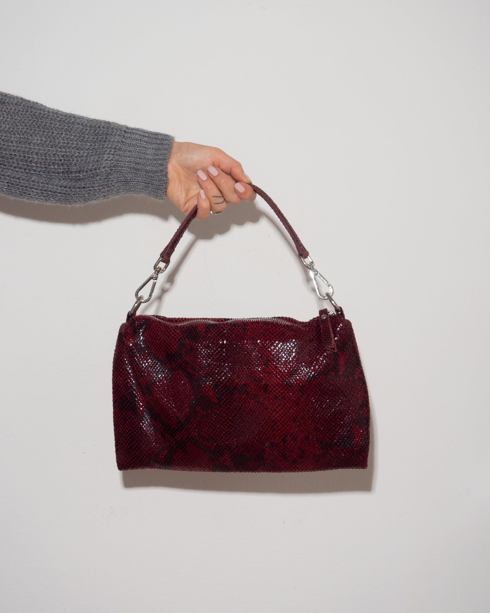 Embossed Leather Bag