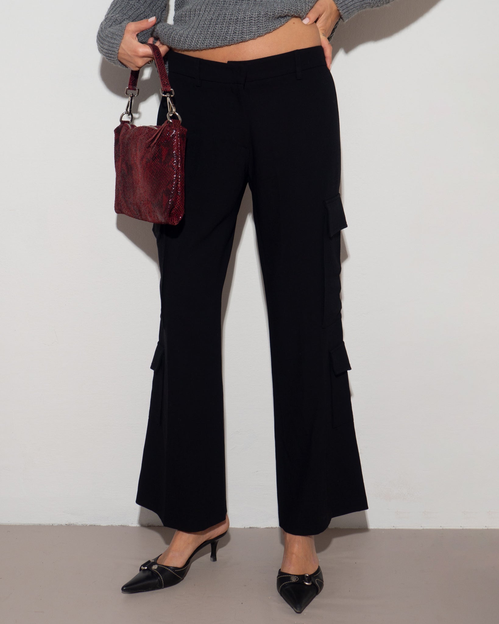 Black Cargo Pants