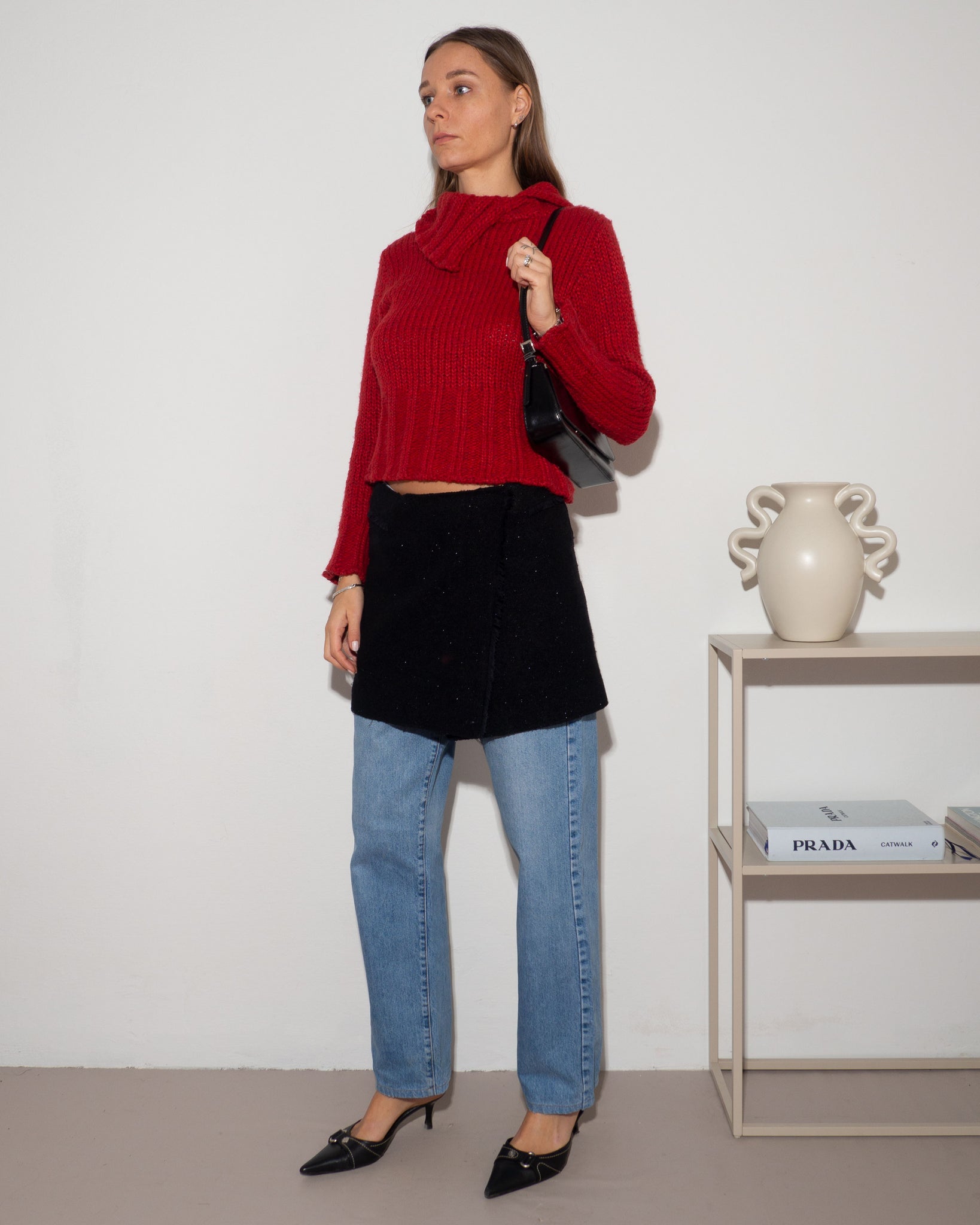 Versace Tweed Skirt