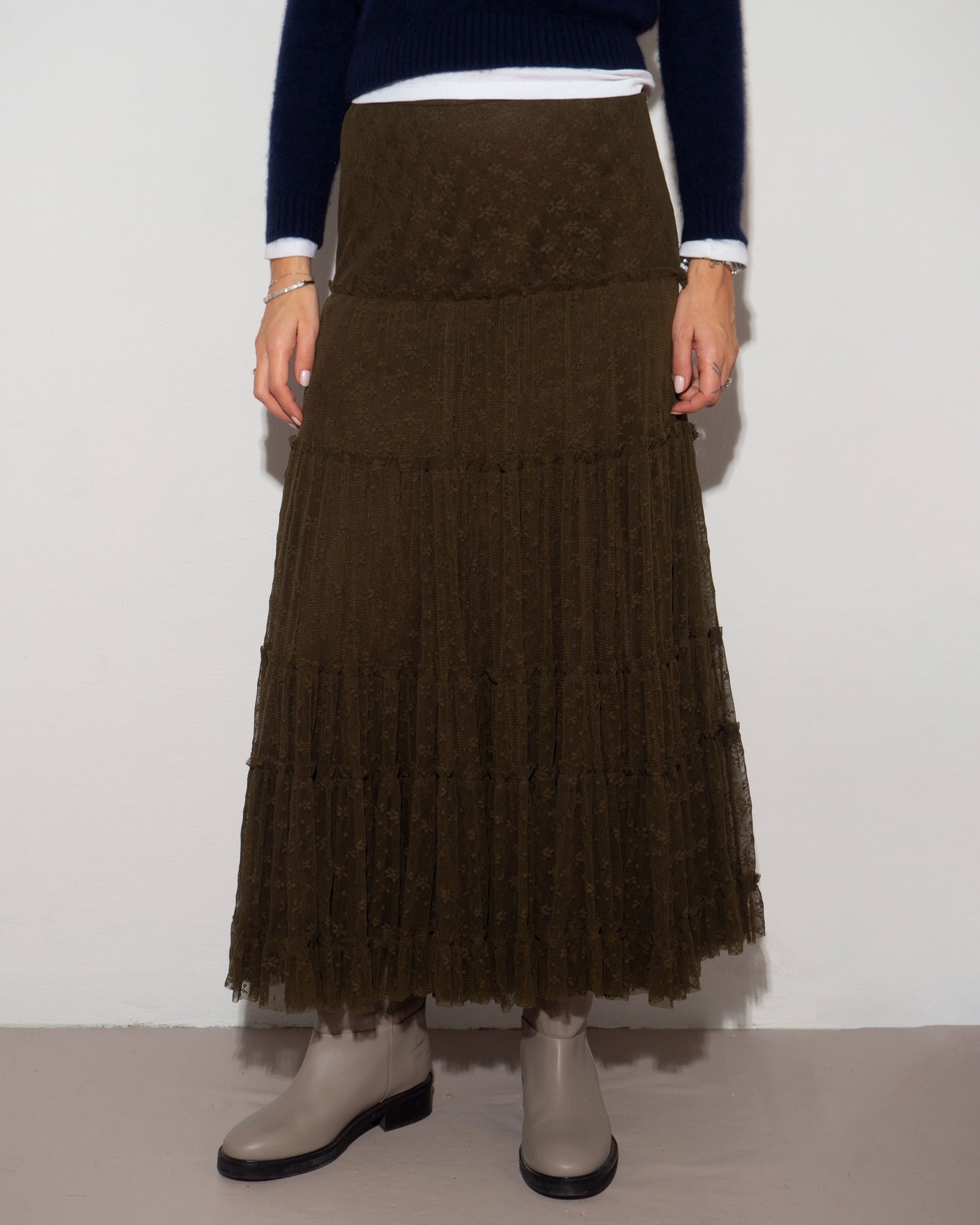 Maxi Tiered Skirt