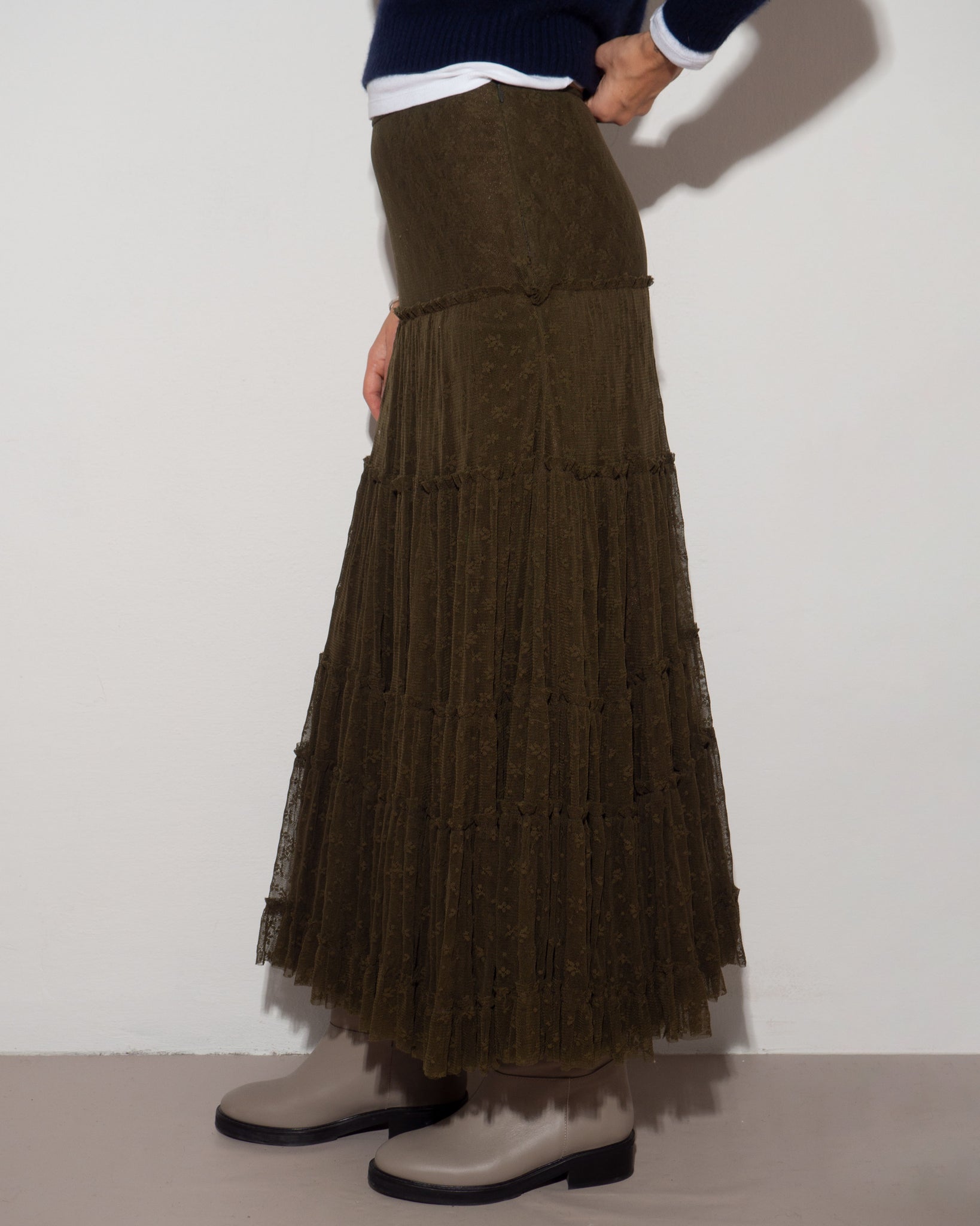 Maxi Tiered Skirt