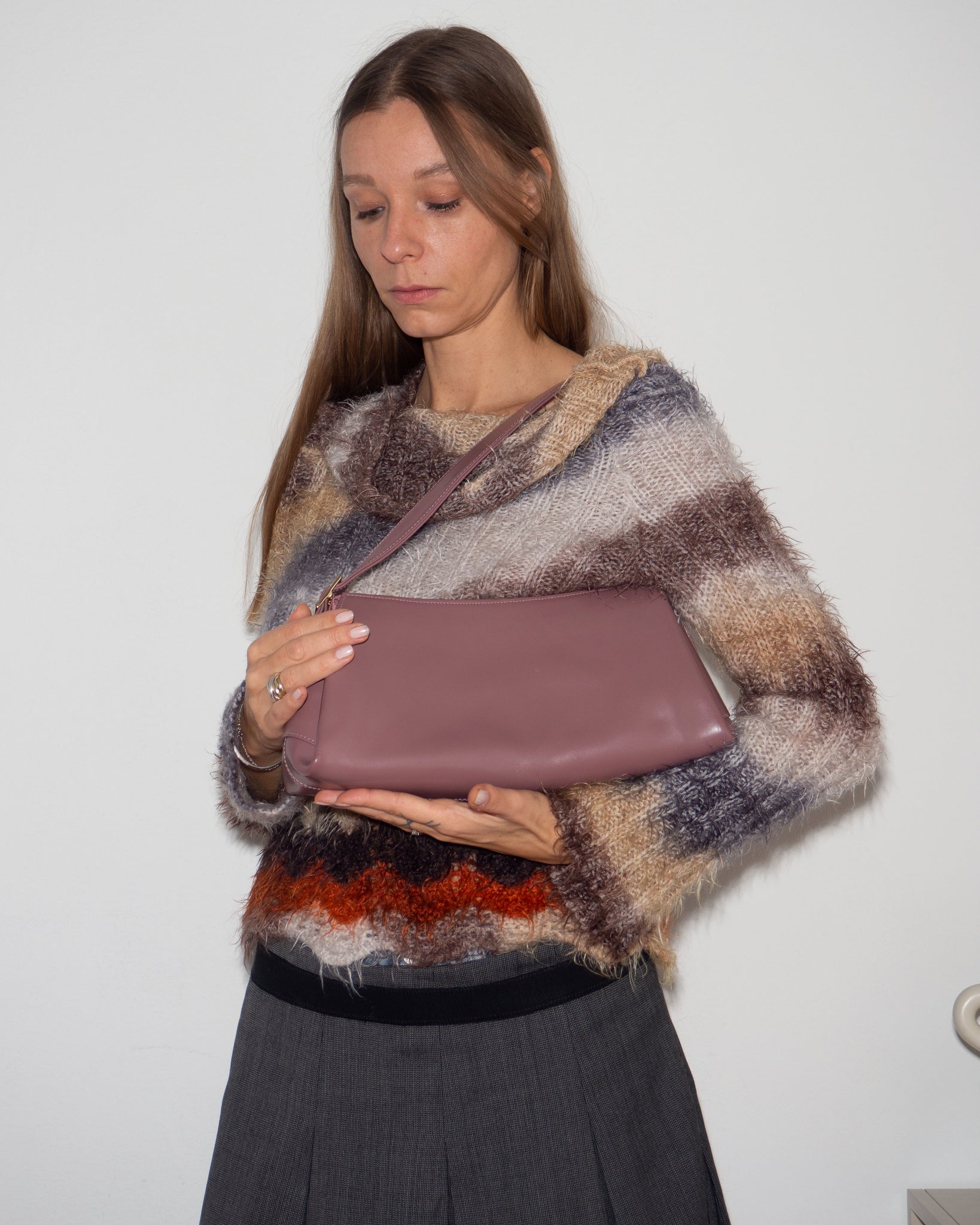 Rose Leather Bag