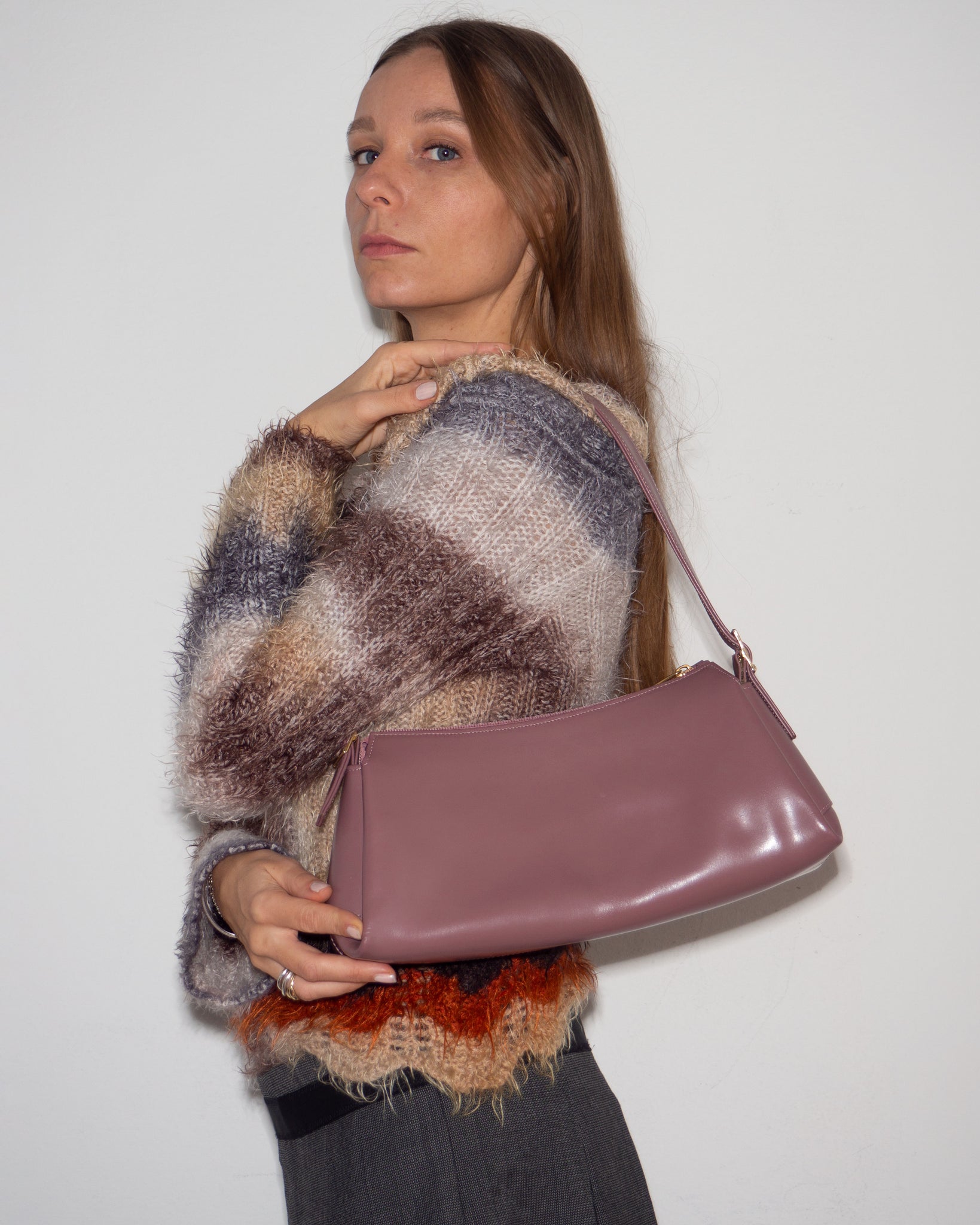 Rose Leather Bag
