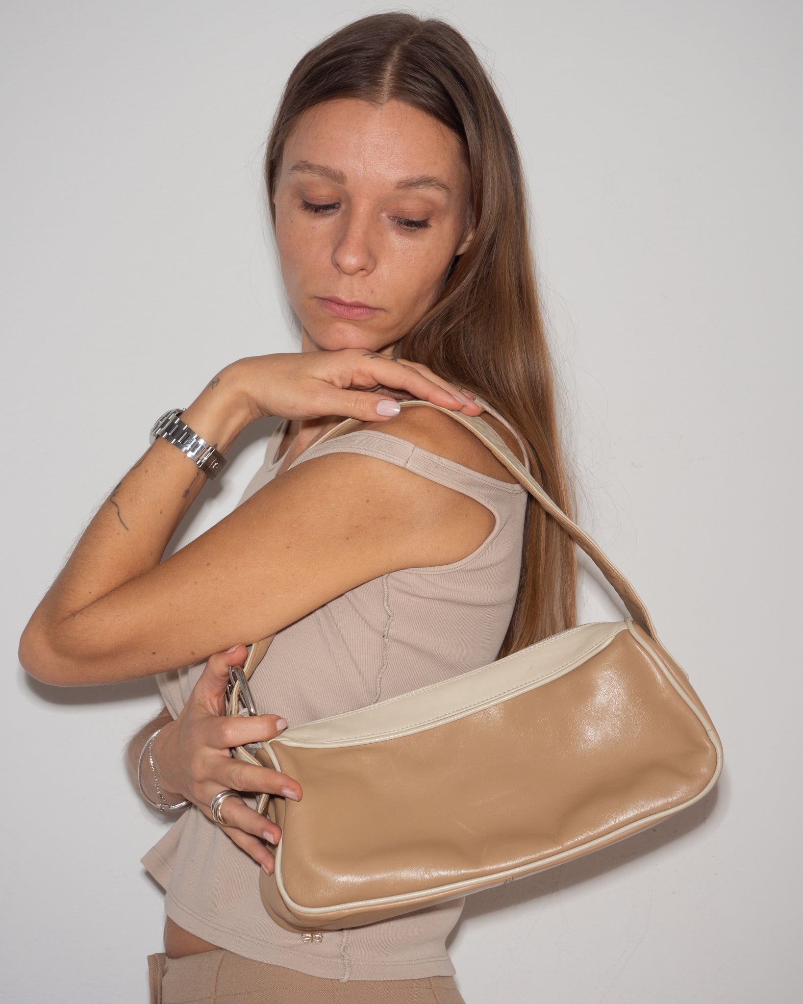Leather Shoulder Bag