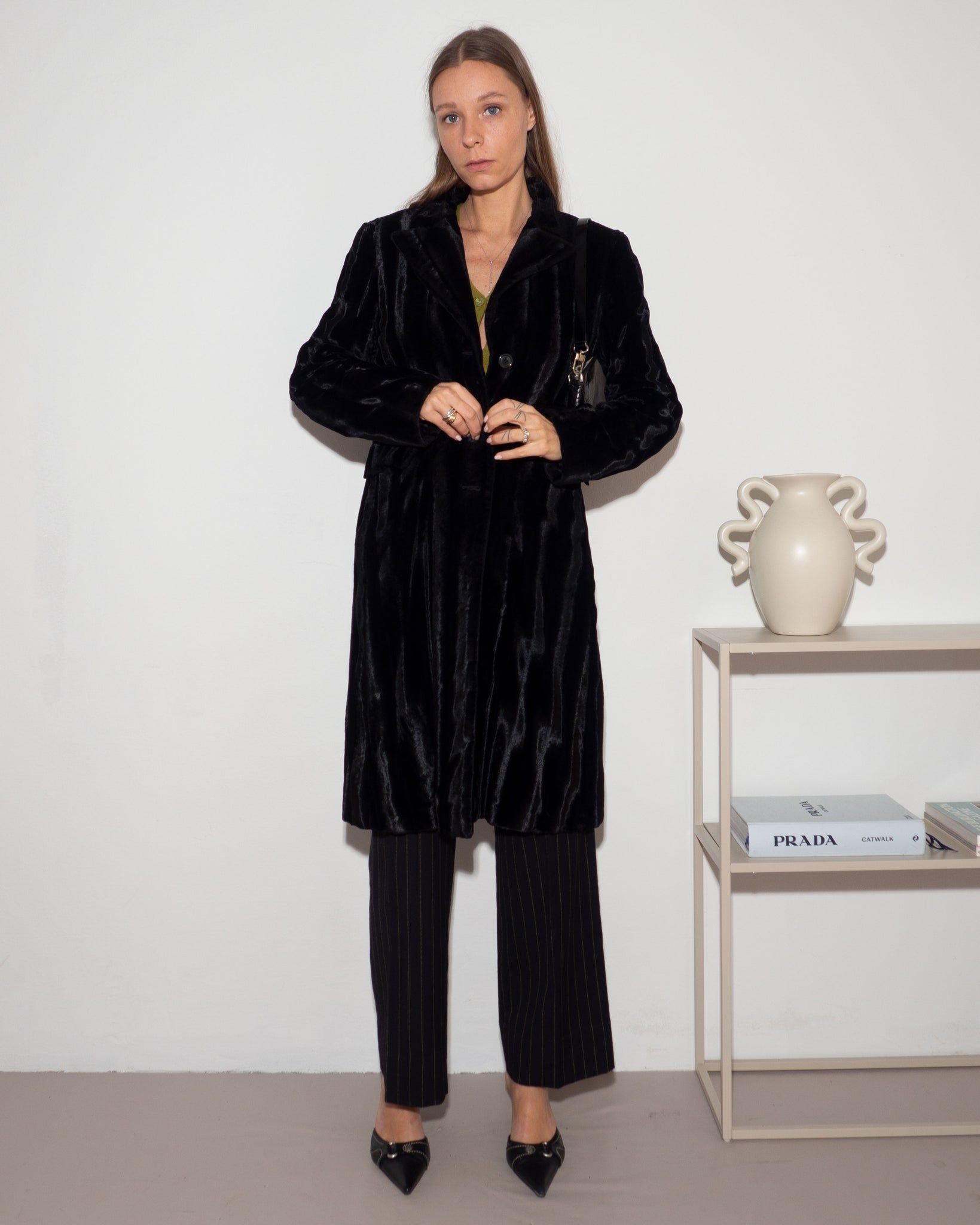 Marella Faux Fur Coat
