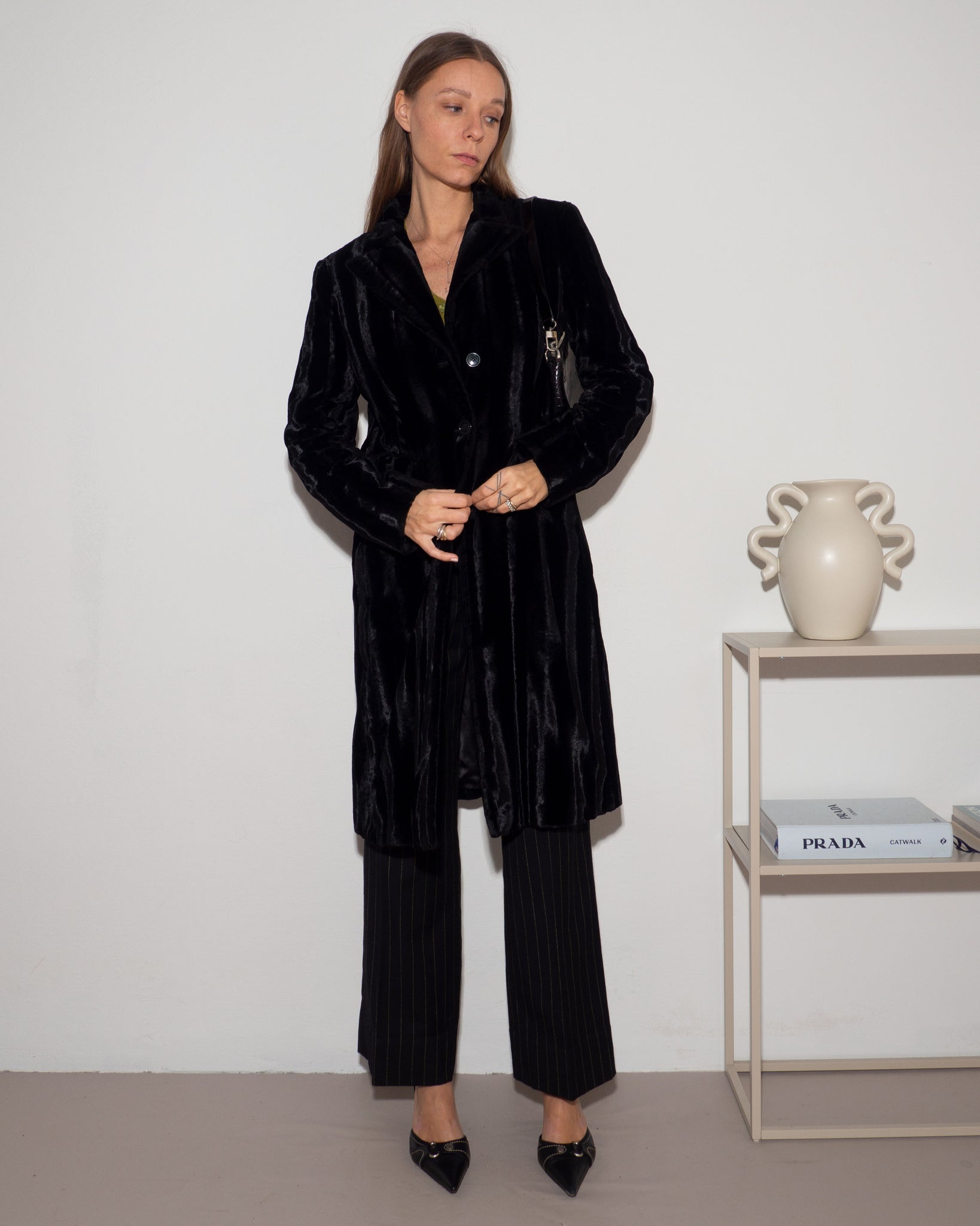 Marella Faux Fur Coat