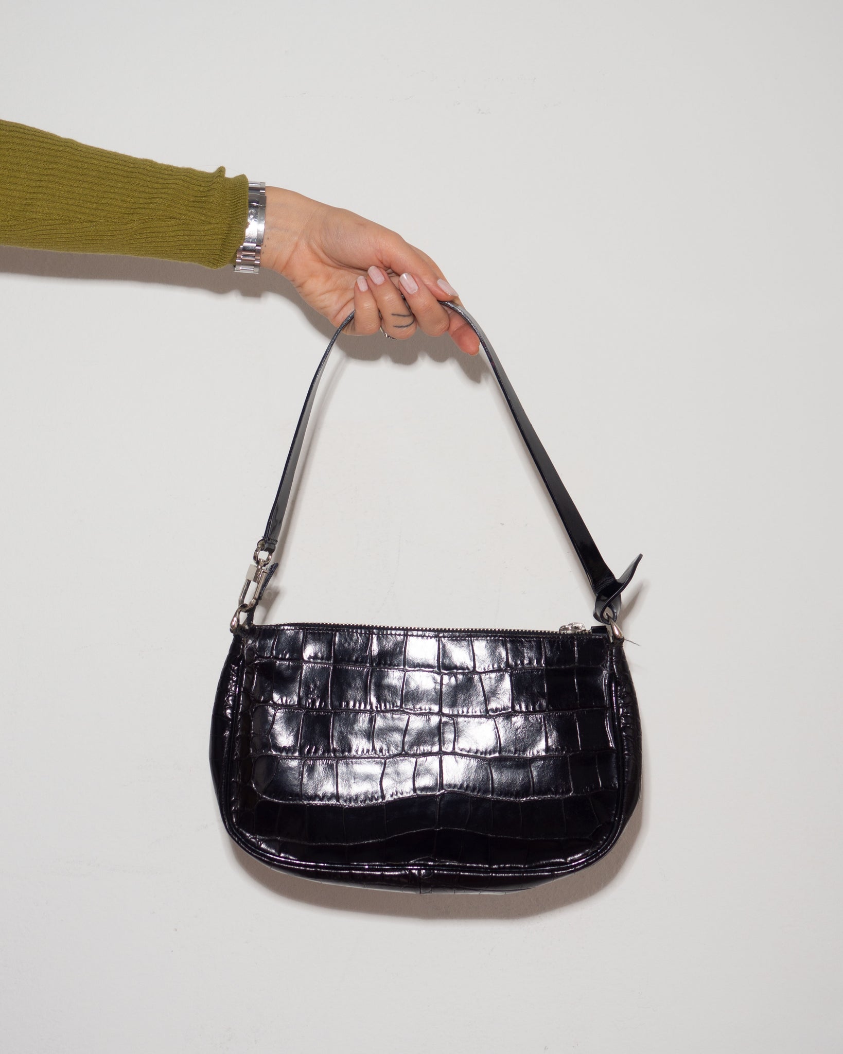 Croc Embossed Bag