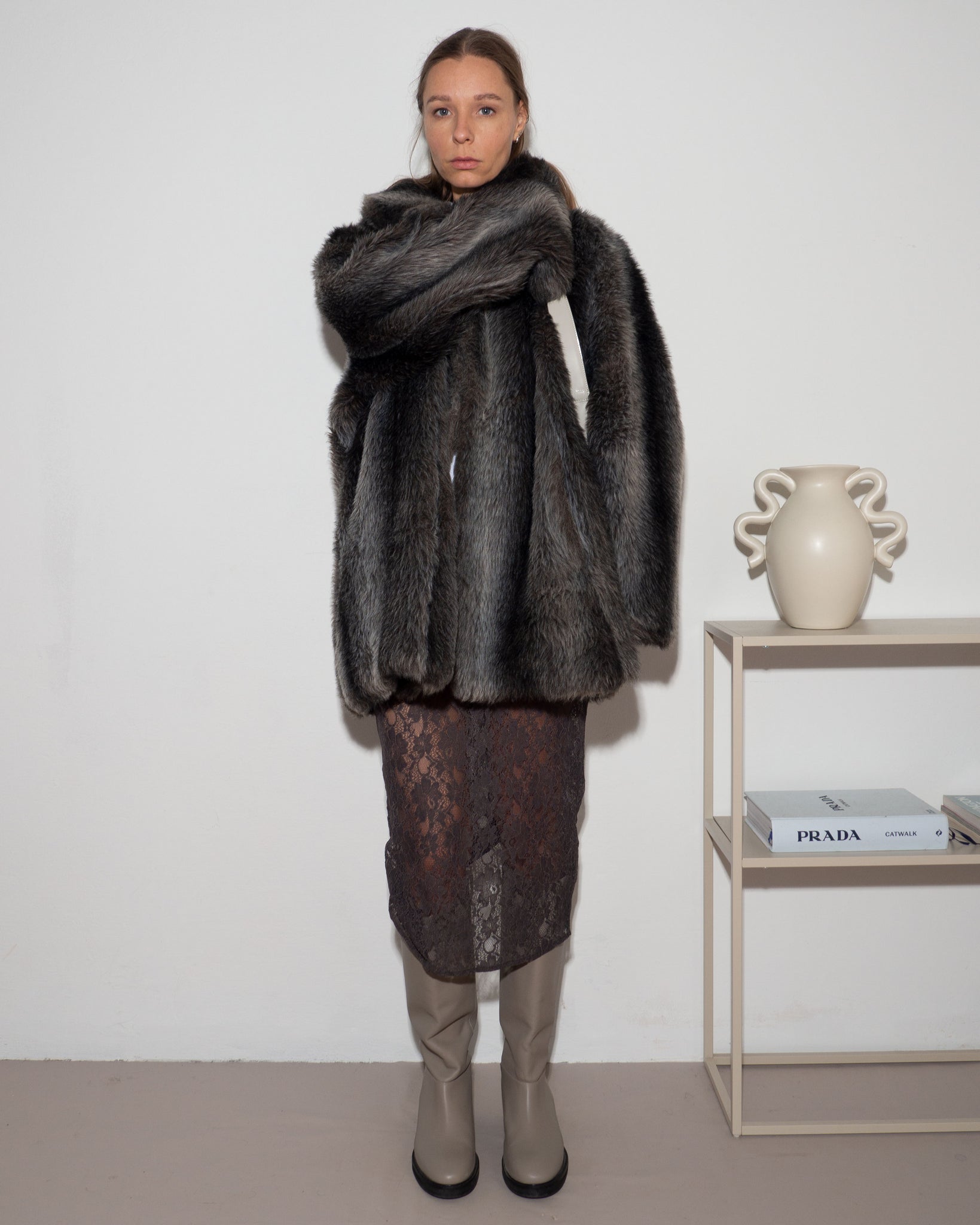 Faux Fur Coat