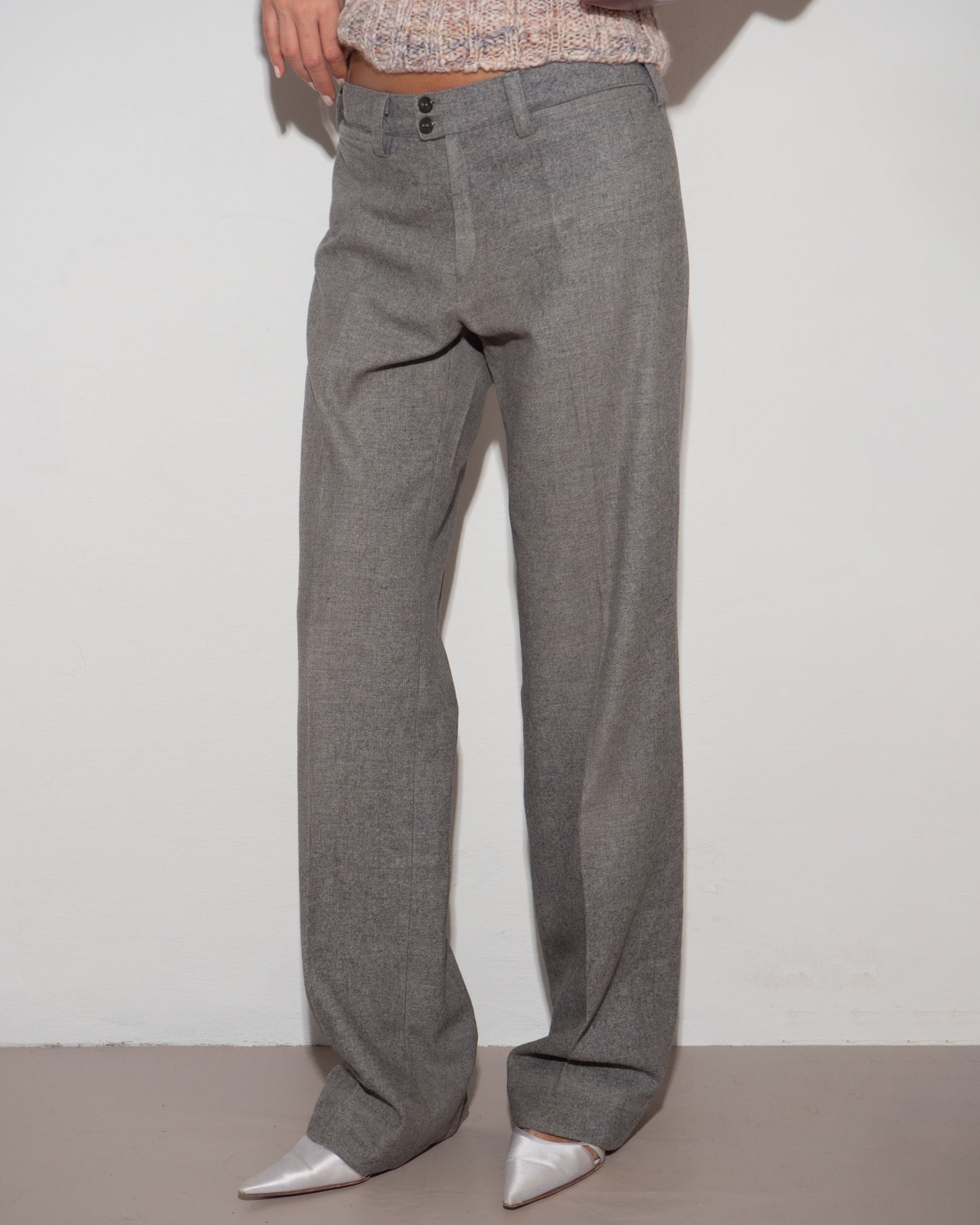 Tailored Wool Trousers