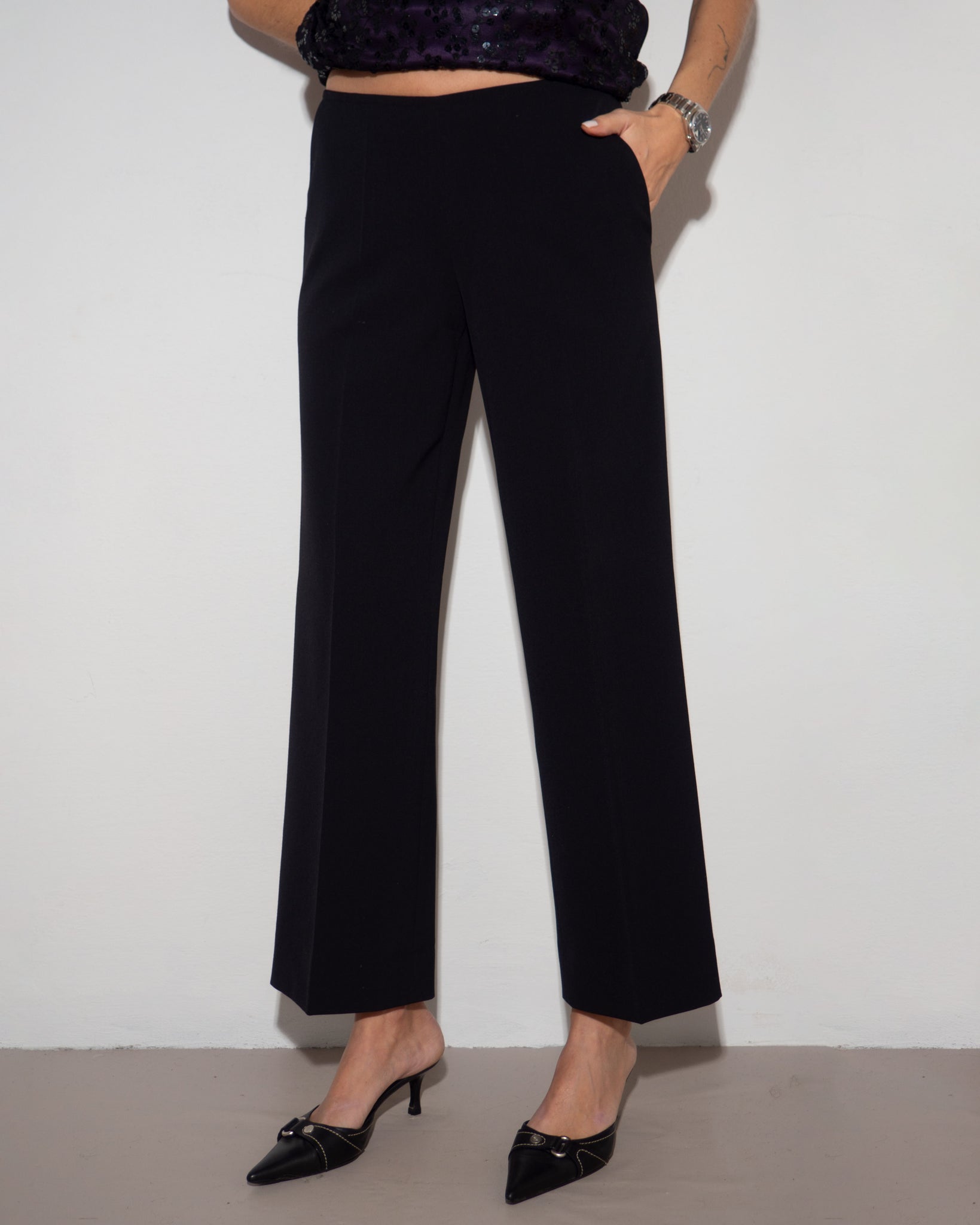 Wool Blend Pants