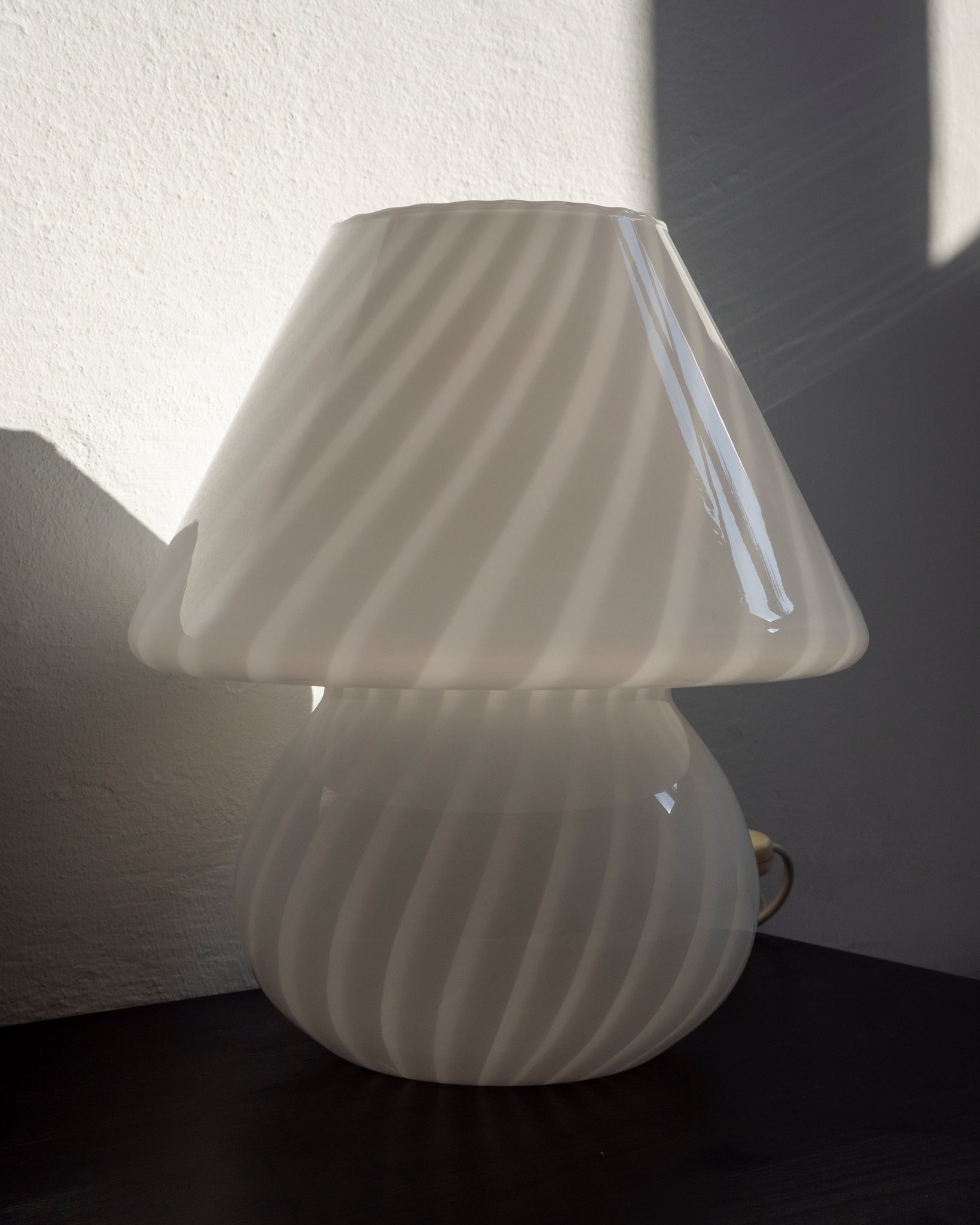 Murano Mushroom Lamps