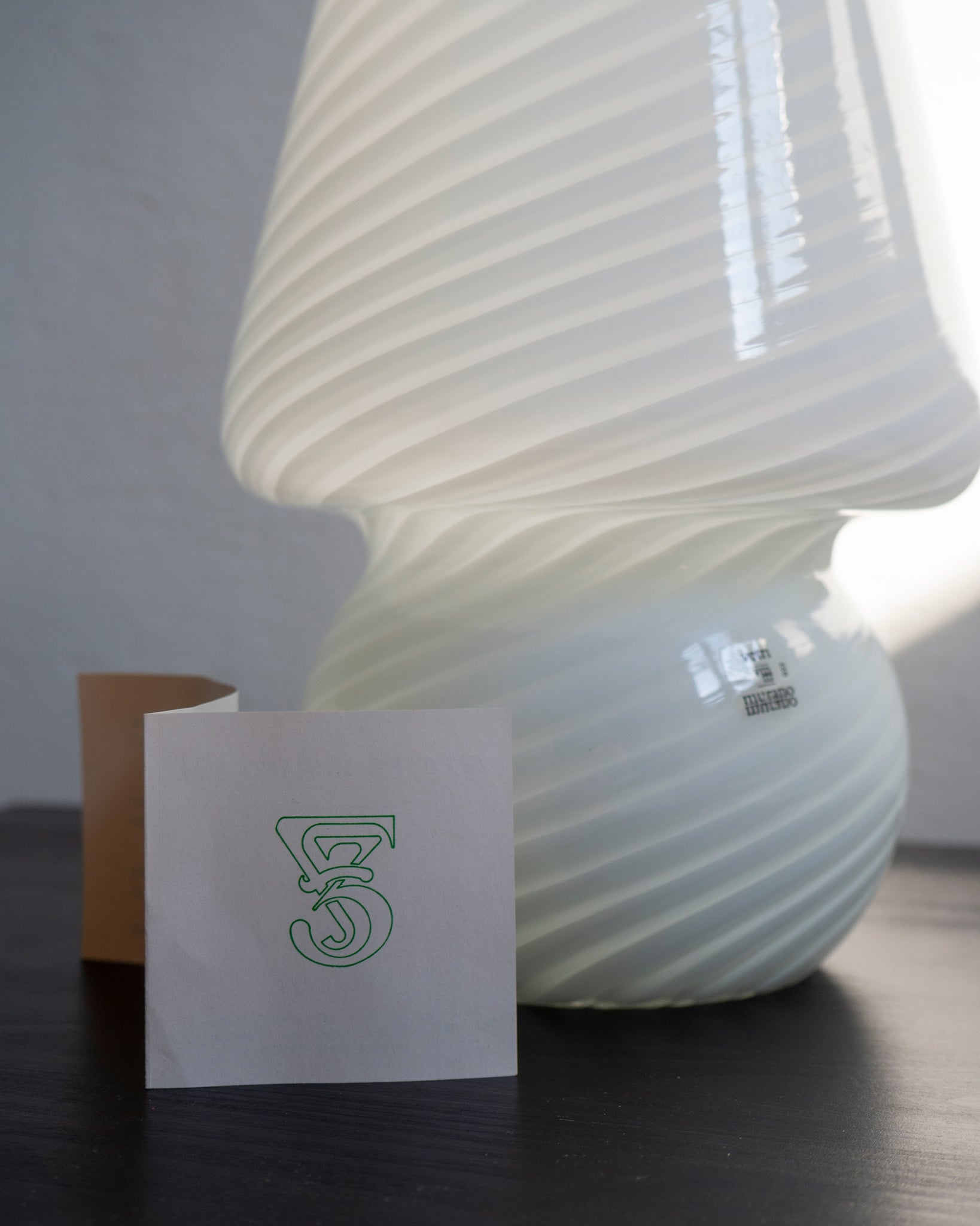 Murano Baby Mushroom Lamp