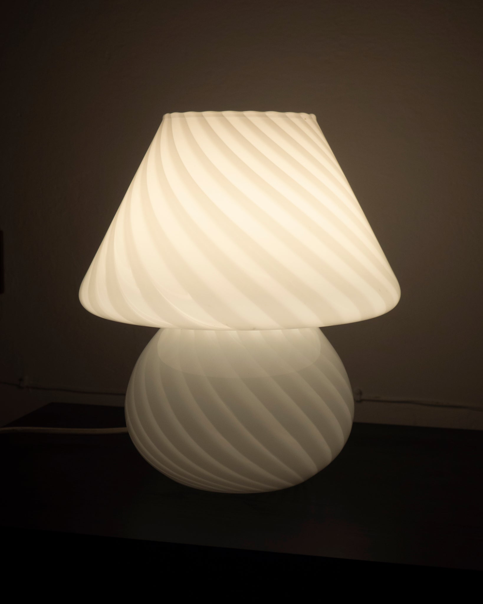 Murano Mushroom Lamps