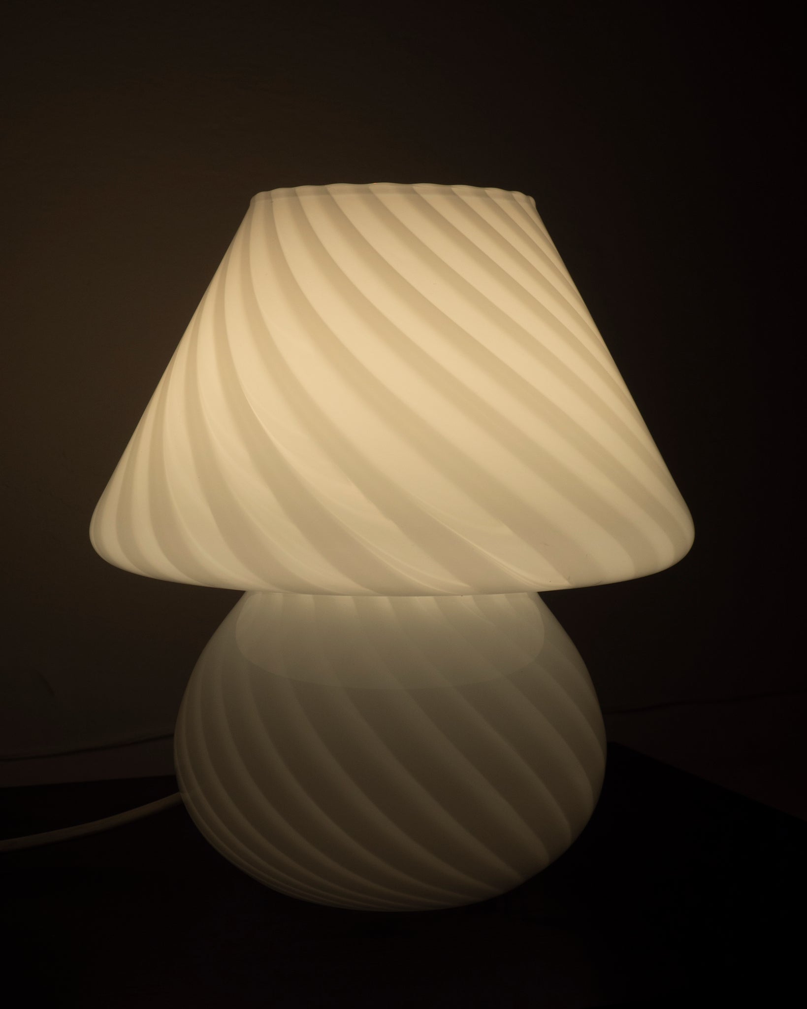 Murano Mushroom Lamps