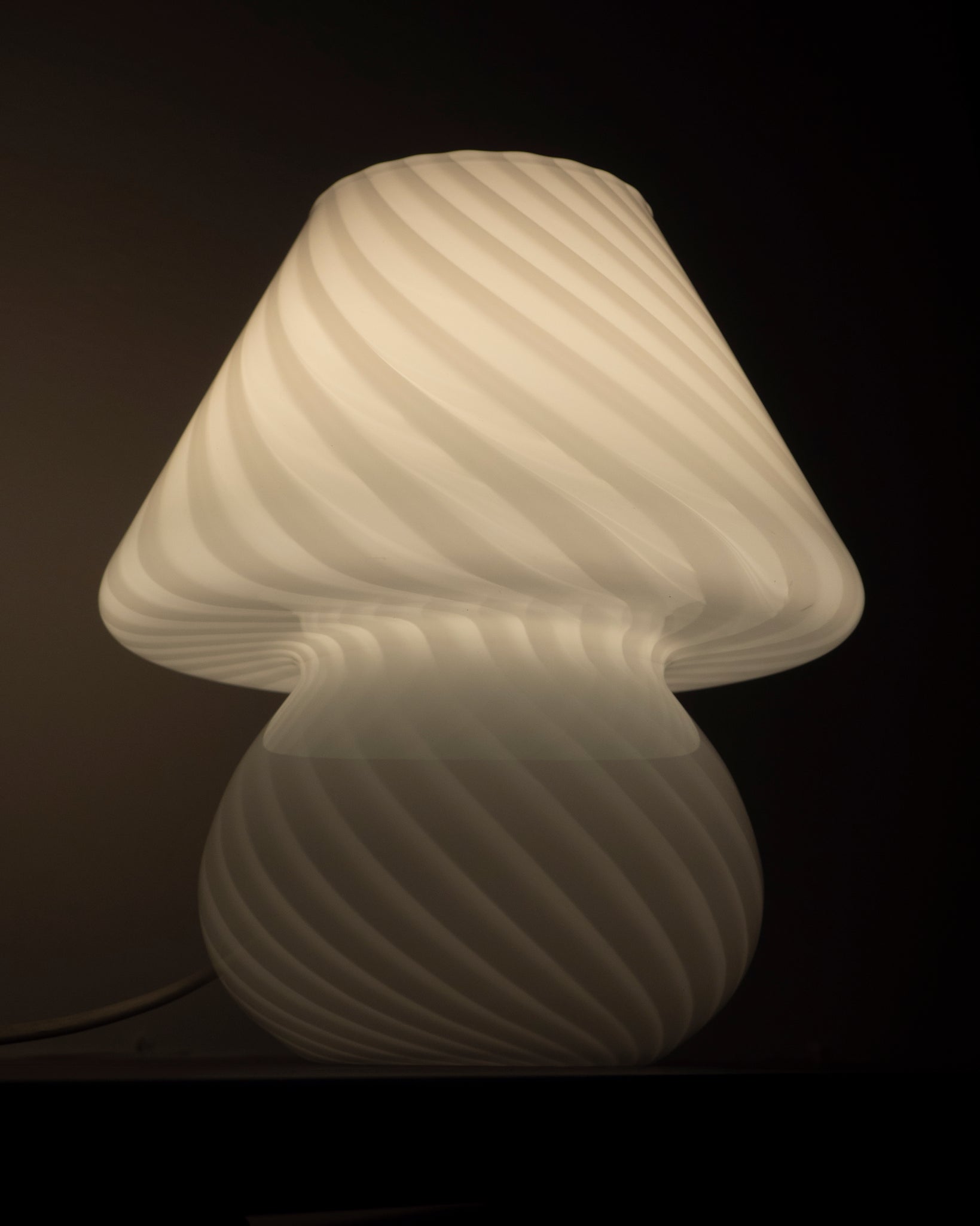 Murano Mushroom Lamps