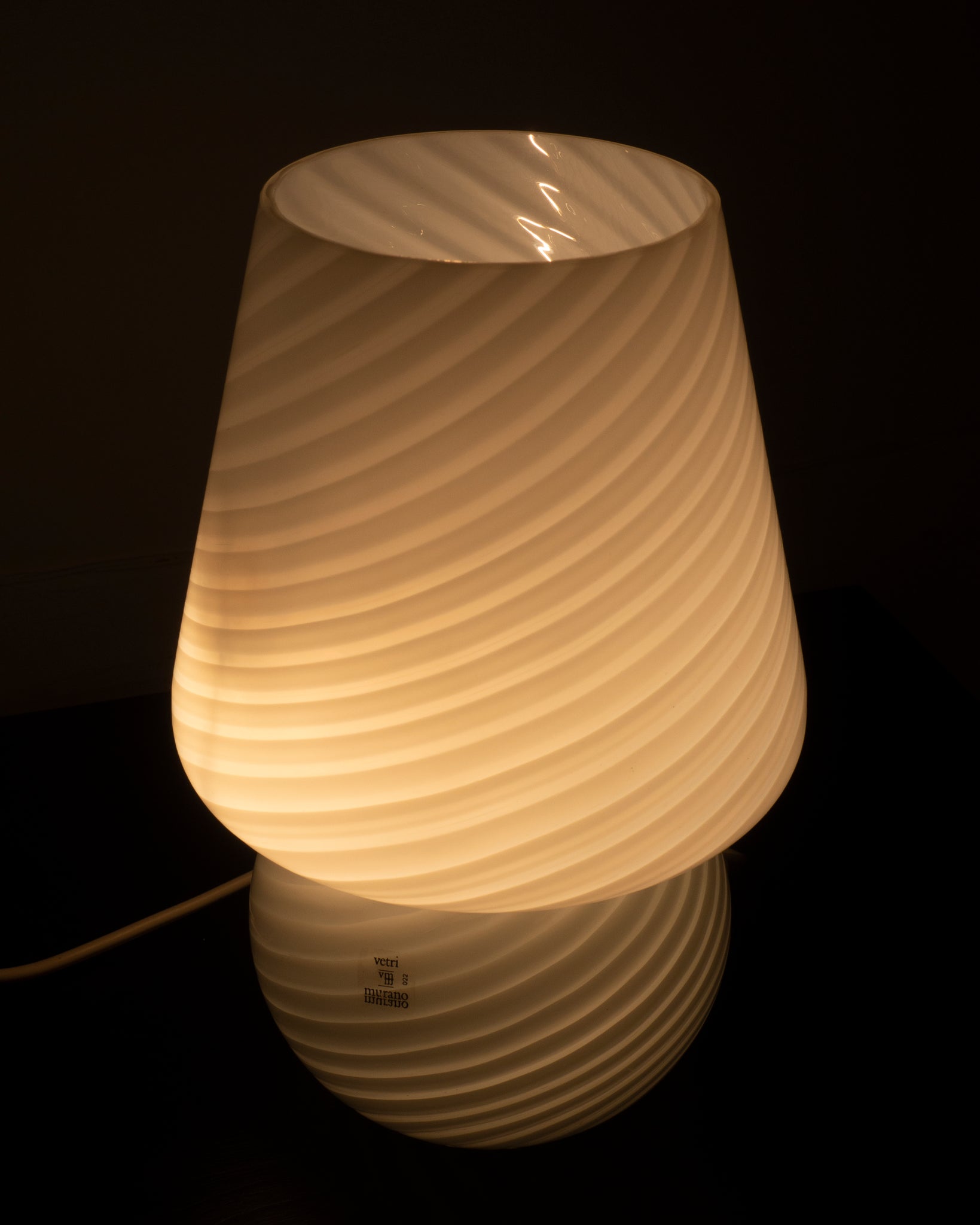 Murano Baby Mushroom Lamp