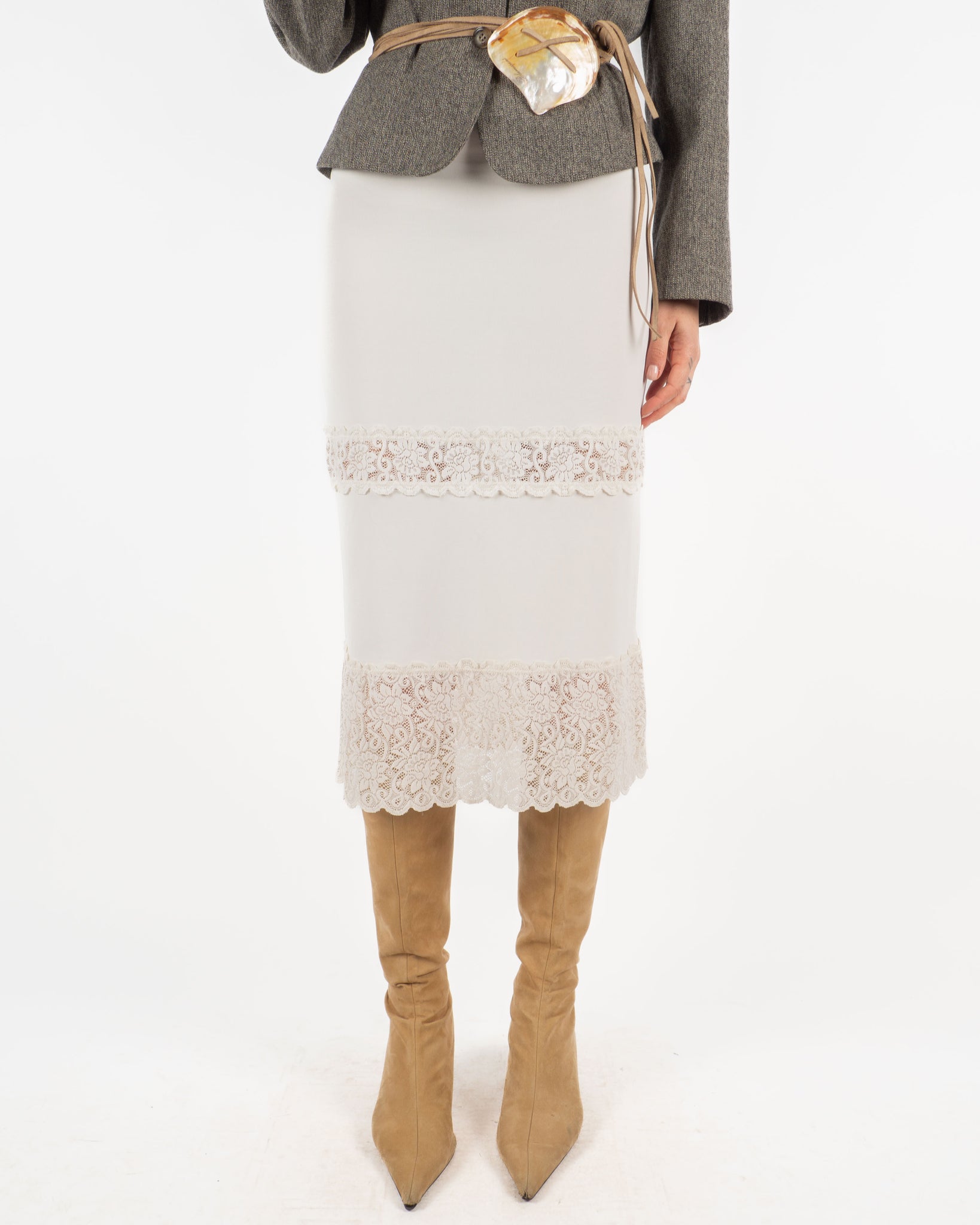 Moschino Lace Skirt